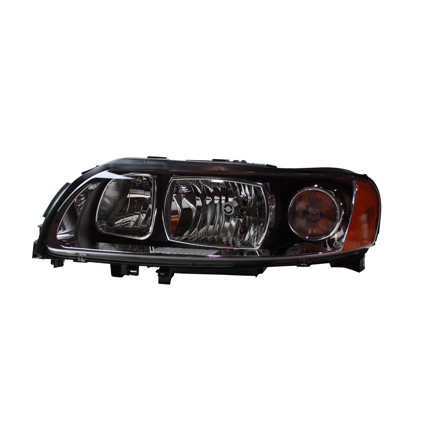 Left TYC Headlight Assembly Compatible with 2005-2009 Volvo S60