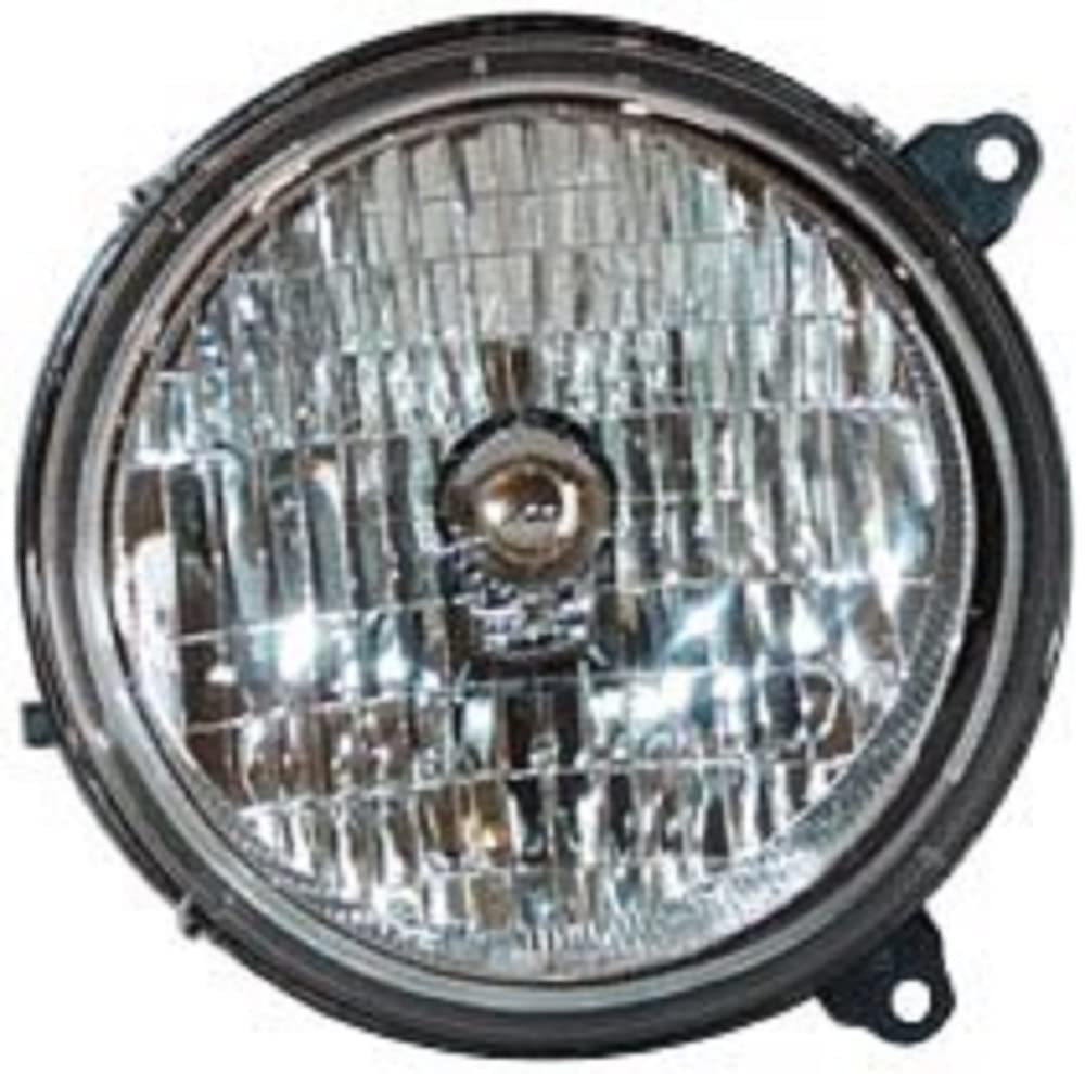 Right TYC Headlight Assembly Compatible with 2002-2004 Jeep Liberty