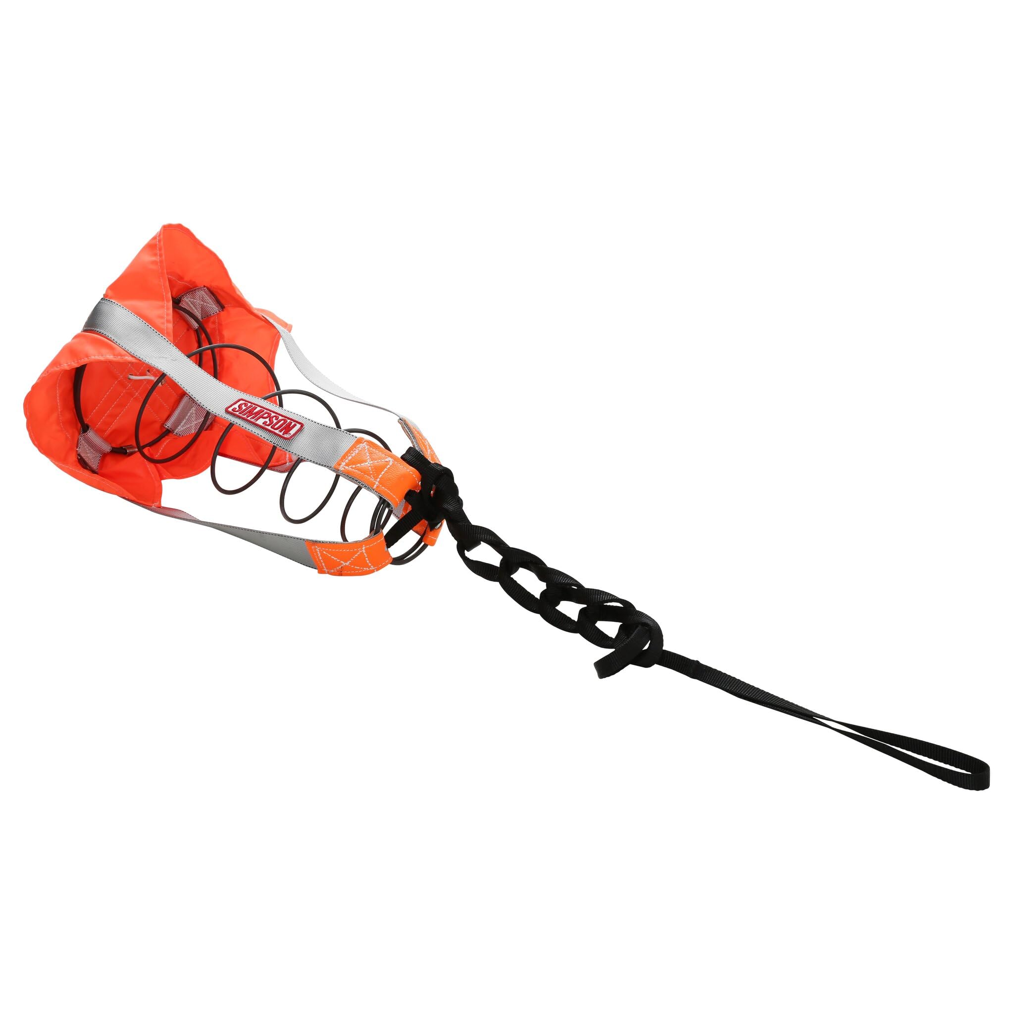 Simpson Racing Drag Parachute Pilot 42085S - Standard - Safety Orange - Each