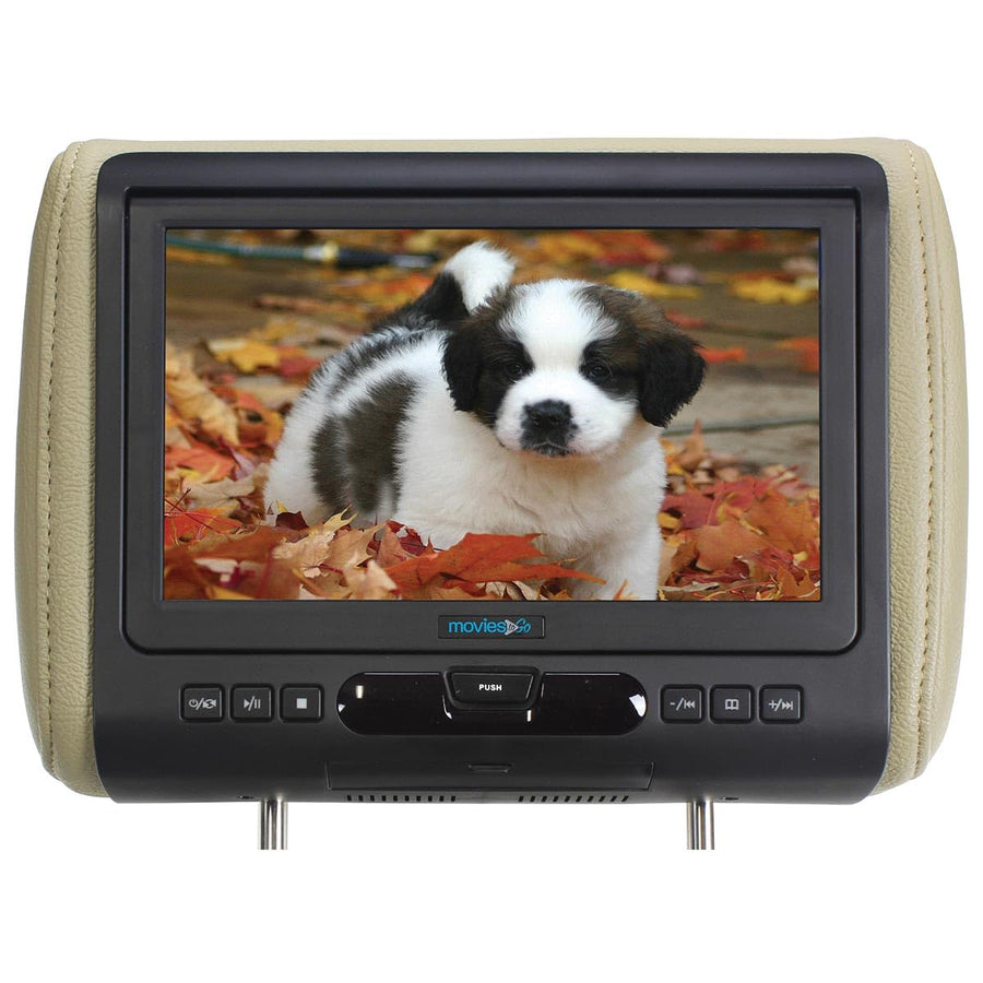 Single Audiovox 9 Headrest w. DVD AVXMTGHR9HD