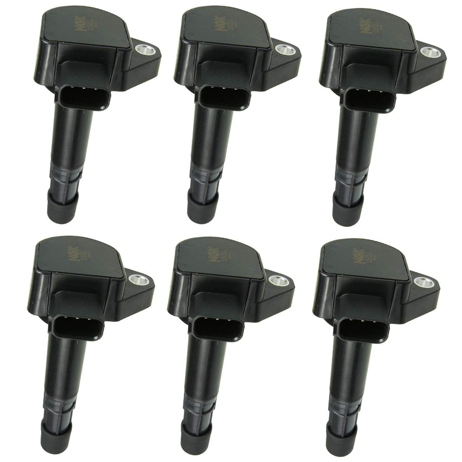 Coil-On-Plug Ignition Coil NGK U5051-6 (49176), Pack of 6