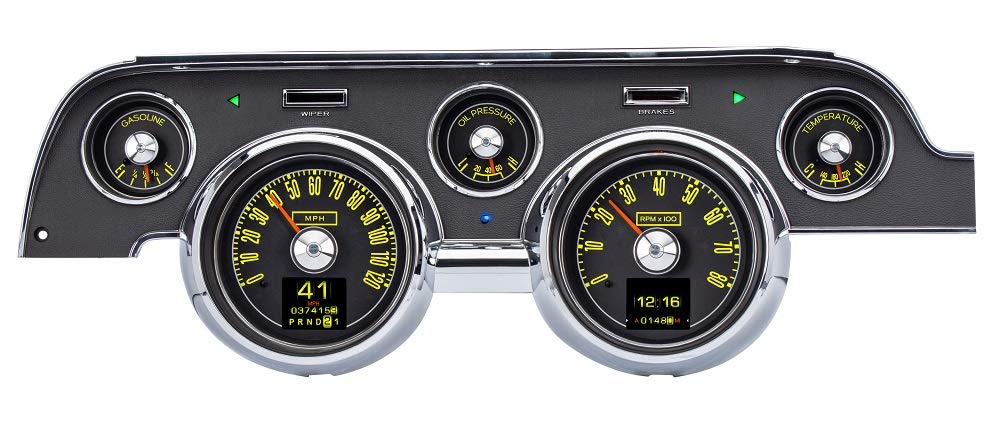 Dakota Digital Instrument System RTX Compatible with 1967-68 Ford Mustang