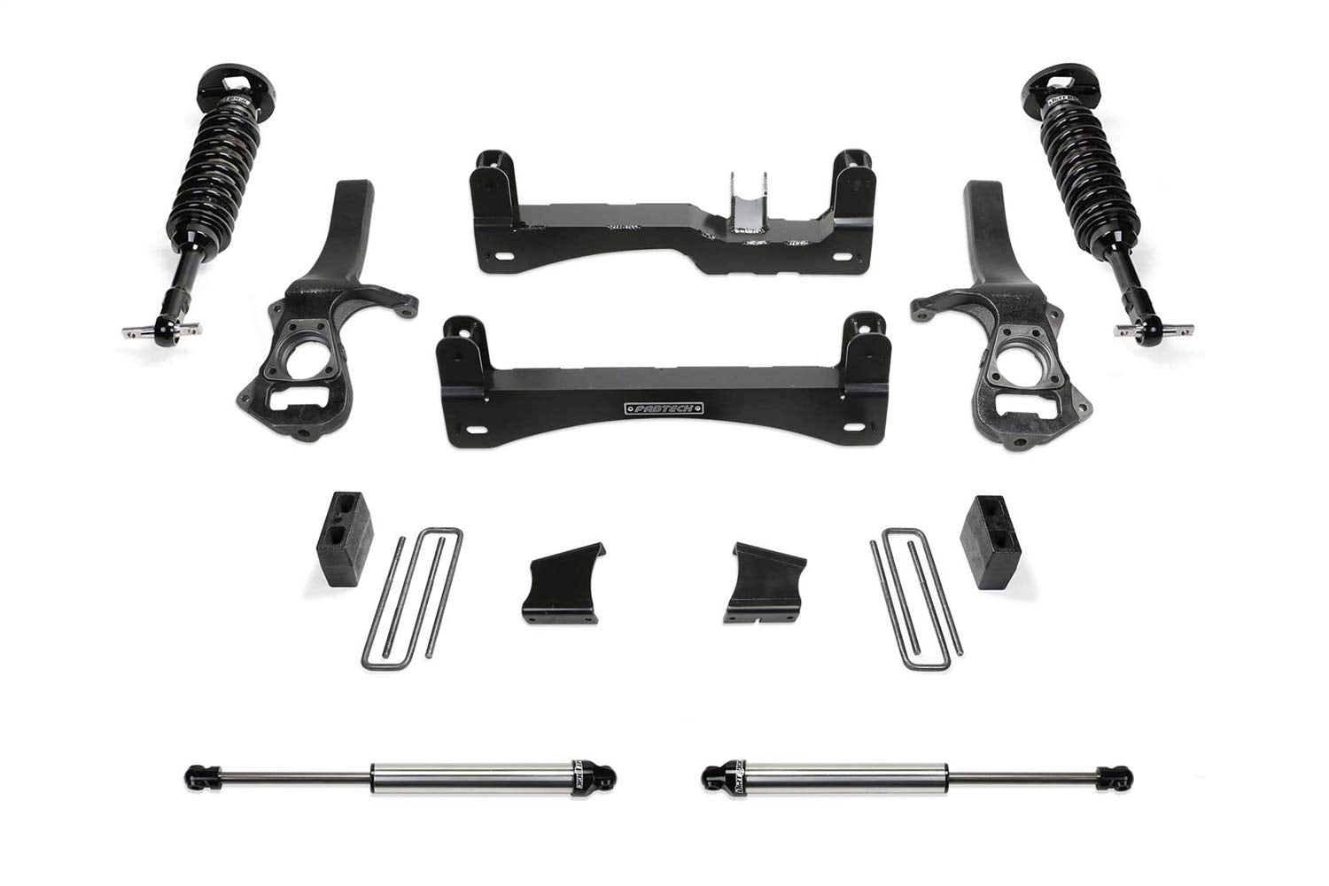 Fabtech Performance K1177DL Lift System w/Shocks 6 in. Lift w/Front Dirt Logic 2.5 Coilover And Rear Dirt Logic 2.25 Shocks Lift System w/Shocks