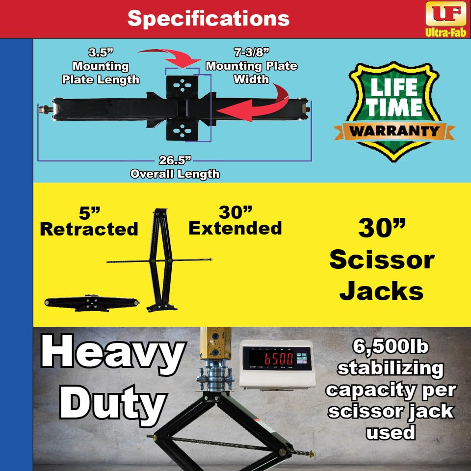 30" Scissor Jacks (1/pk) (48-979032)