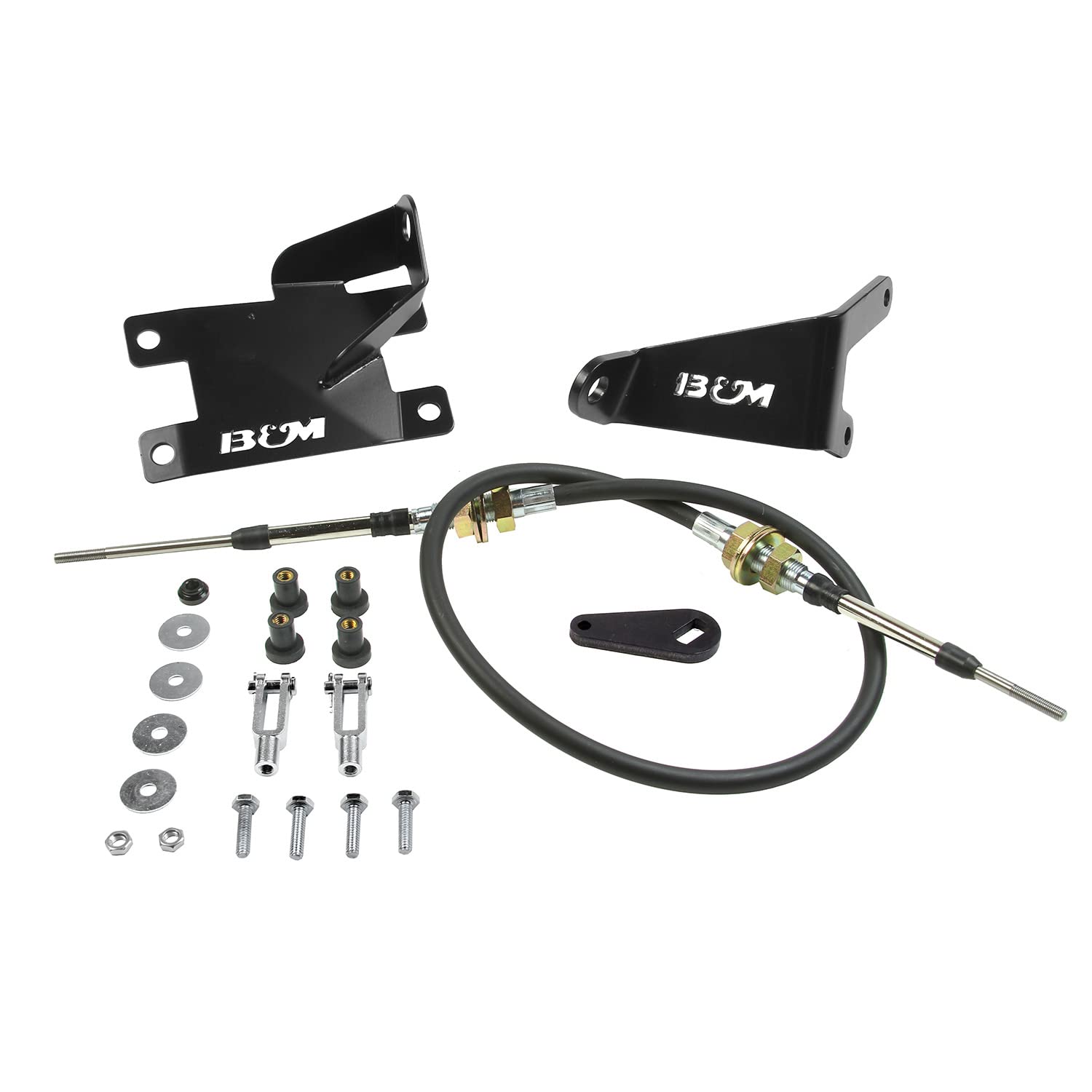 81184 B&M Racing: 97-06 Wrangler Tj Heavy Duty Tansfer Case Shift Cable Conversion Kit