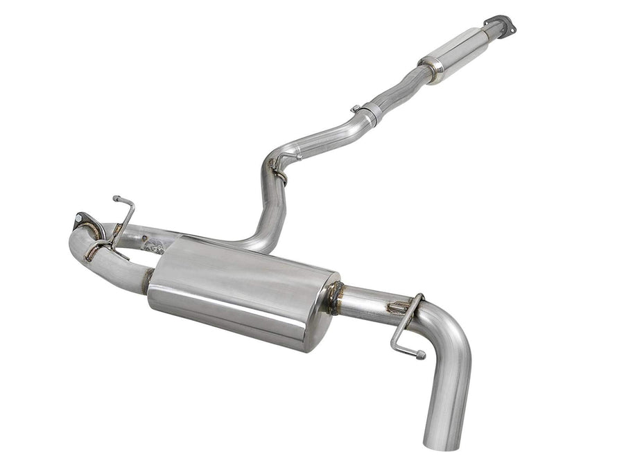 304 Stainless Steel aFe Power Cat-Back Exhaust System, 2-1/2"