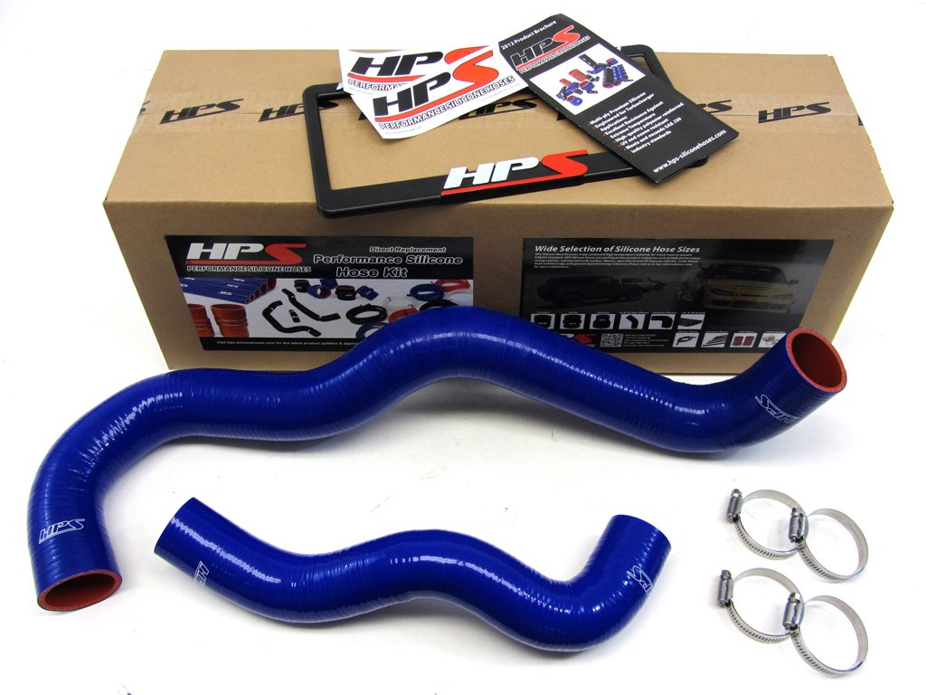 Blue HPS 57-1075-BLUE-1 Silicone Radiator Coolant Hose Kit
