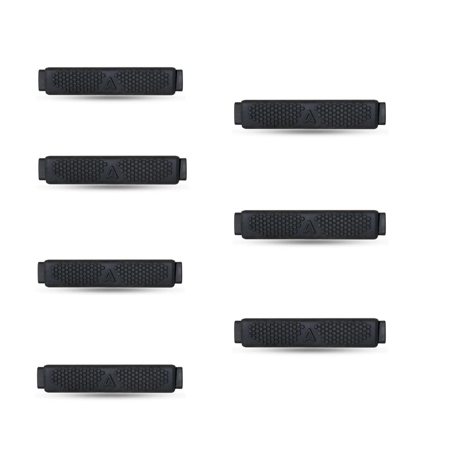 Ladder ROAM Soft Steps - Durable Stainless Steel Hardware, Molded Rubber Step for Maximized Comfort, Secure Attachment with Metal Mounting Strap, Step Ladder - Easy Install - Molded EPDM Rubber (7PCS)