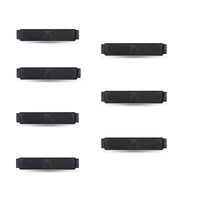 Ladder ROAM Soft Steps - Durable Stainless Steel Hardware, Molded Rubber Step for Maximized Comfort, Secure Attachment with Metal Mounting Strap, Step Ladder - Easy Install - Molded EPDM Rubber (7PCS)