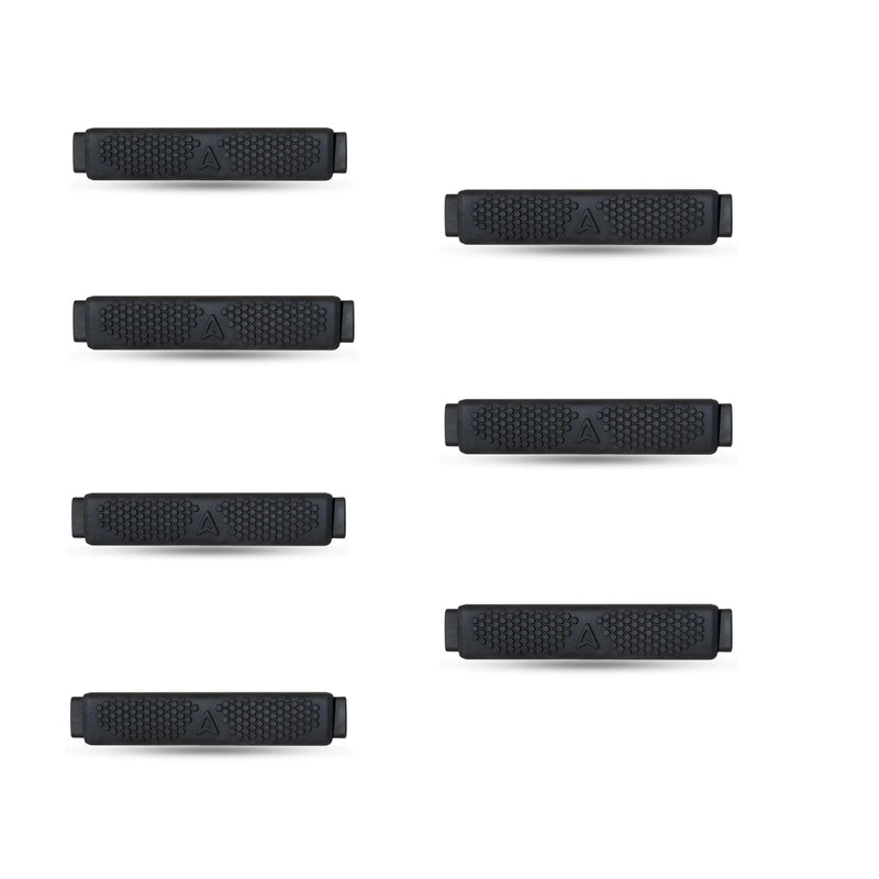 Ladder ROAM Soft Steps - Durable Stainless Steel Hardware, Molded Rubber Step for Maximized Comfort, Secure Attachment with Metal Mounting Strap, Step Ladder - Easy Install - Molded EPDM Rubber (7PCS)