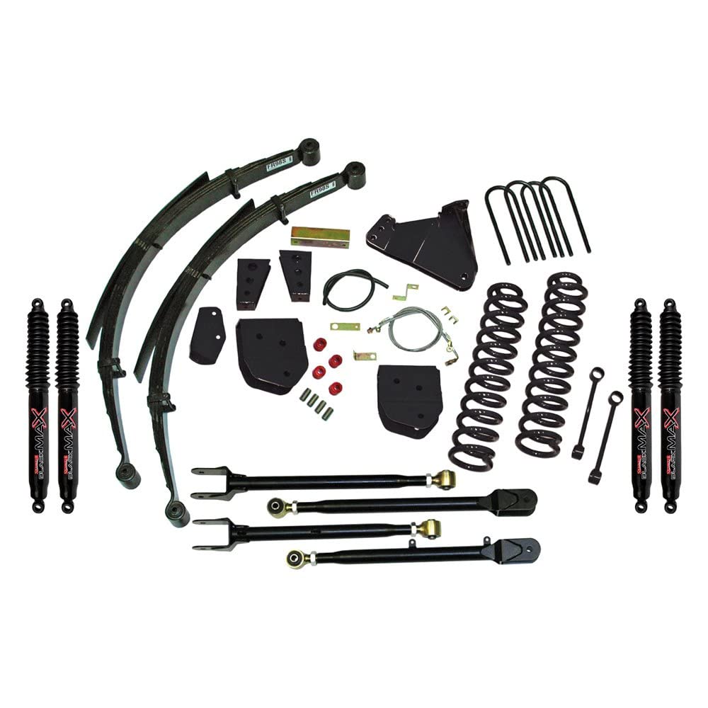 Skyjacker Suspension Lift Kit F5852KS-B w/Shock Black MAX Shocks 8 in. Lift