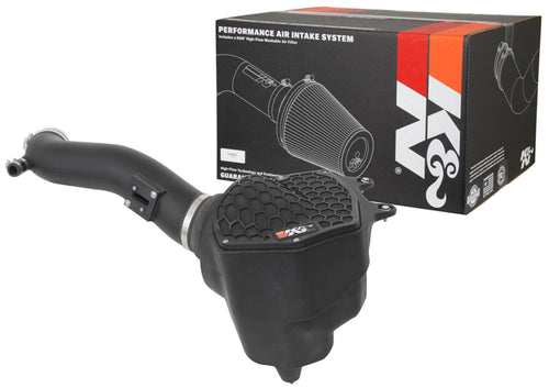 K&N Cold Air Intake System: High-Flow Air Filter, Towing & Increase Performance: Compatible with 2020-2023 Jeep: Gladiator, Wrangler JL, 63-1587
