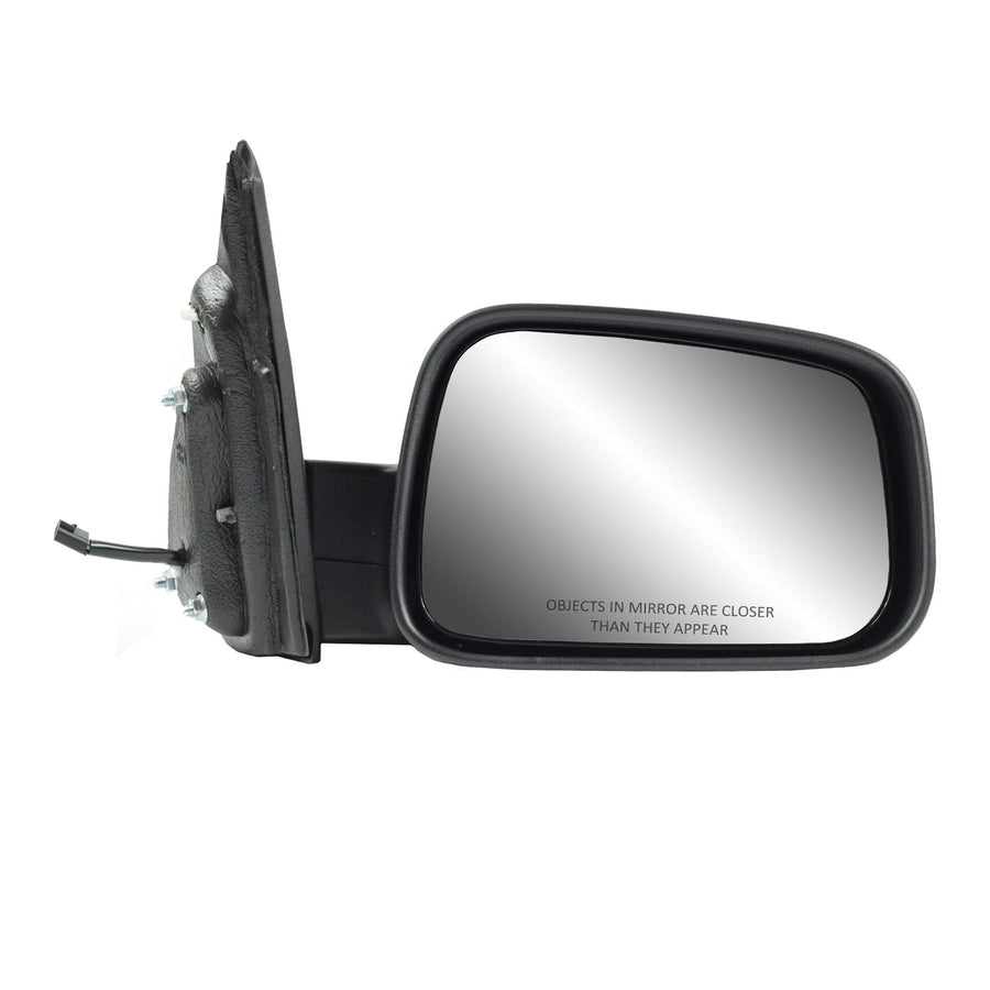 Fit System Mirror Passenger Side for Chevrolet HHR Wagon, Textured Black w/PTM Cover, Foldaway, Power