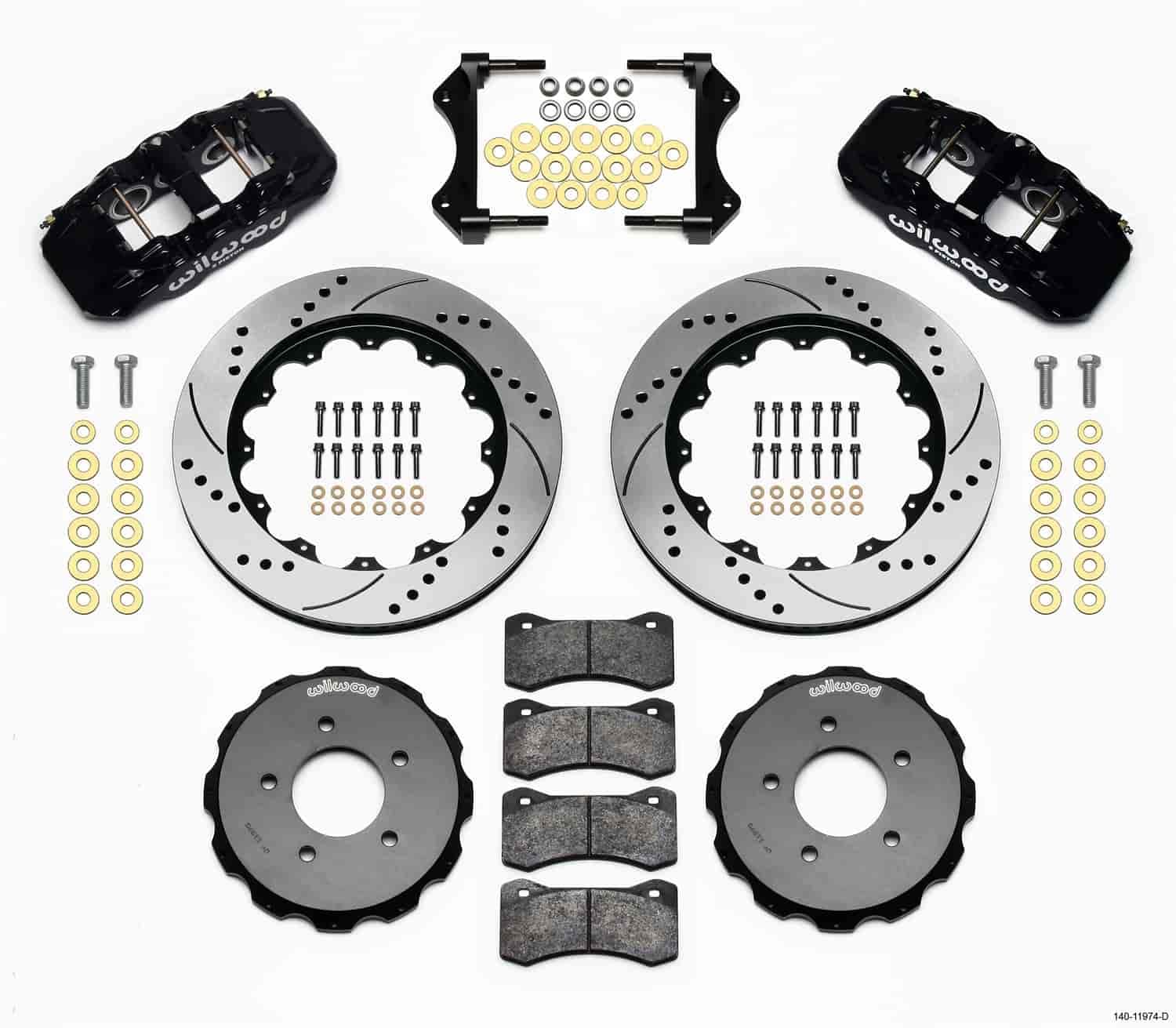 Front AERO6 Hat Kit,14.00, Drilled