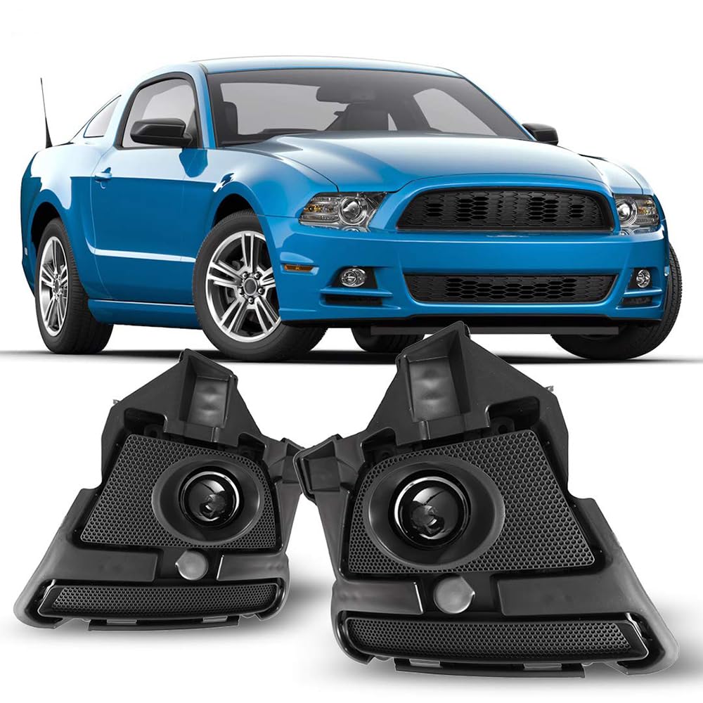 OEM Series Winjet WJ30-0438-09 for [2013-2015 Ford Mustang] Driving Fog Lights + Switch + Wiring Kit