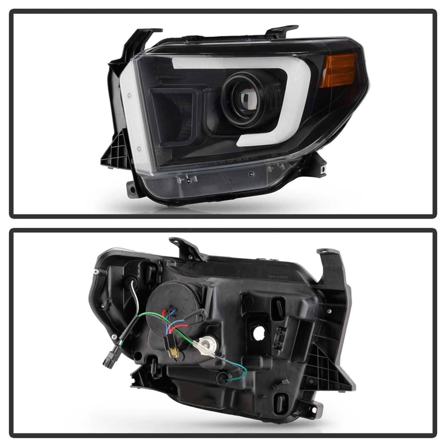 Headlights Spyder Apex (PRO-YD-TTU14AP-BK)