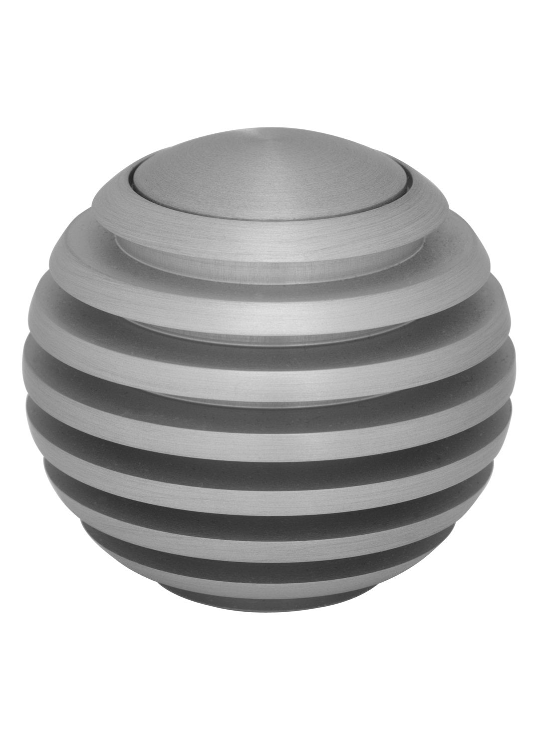 2" Auto Transmission Shifter Knob Lokar SK-6923 with Plain Push Button (Satin Finish)