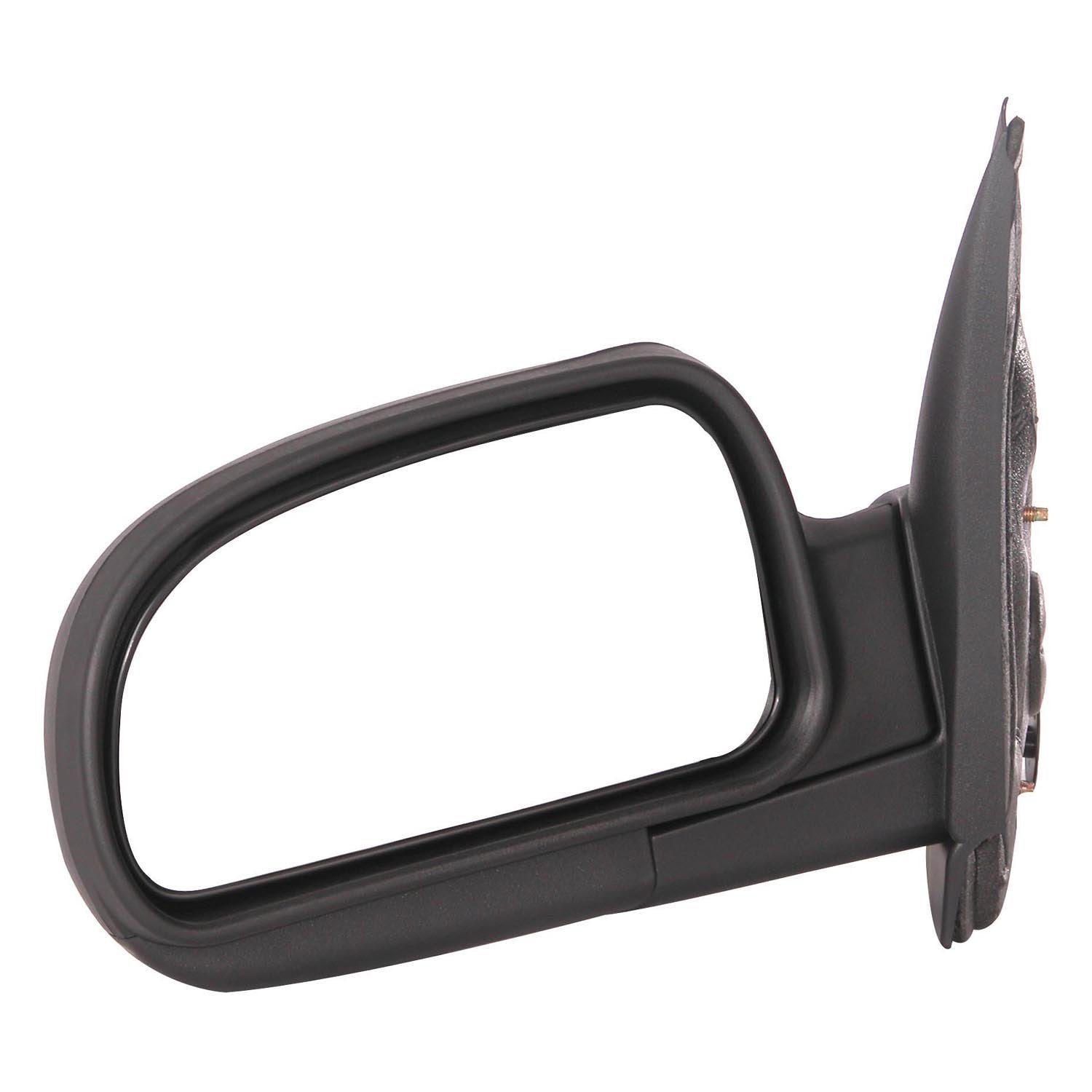 Buick Rainier CIPA 27581 OE Replacement Manual Outside Rearview Mirror (Black) - Driver Side