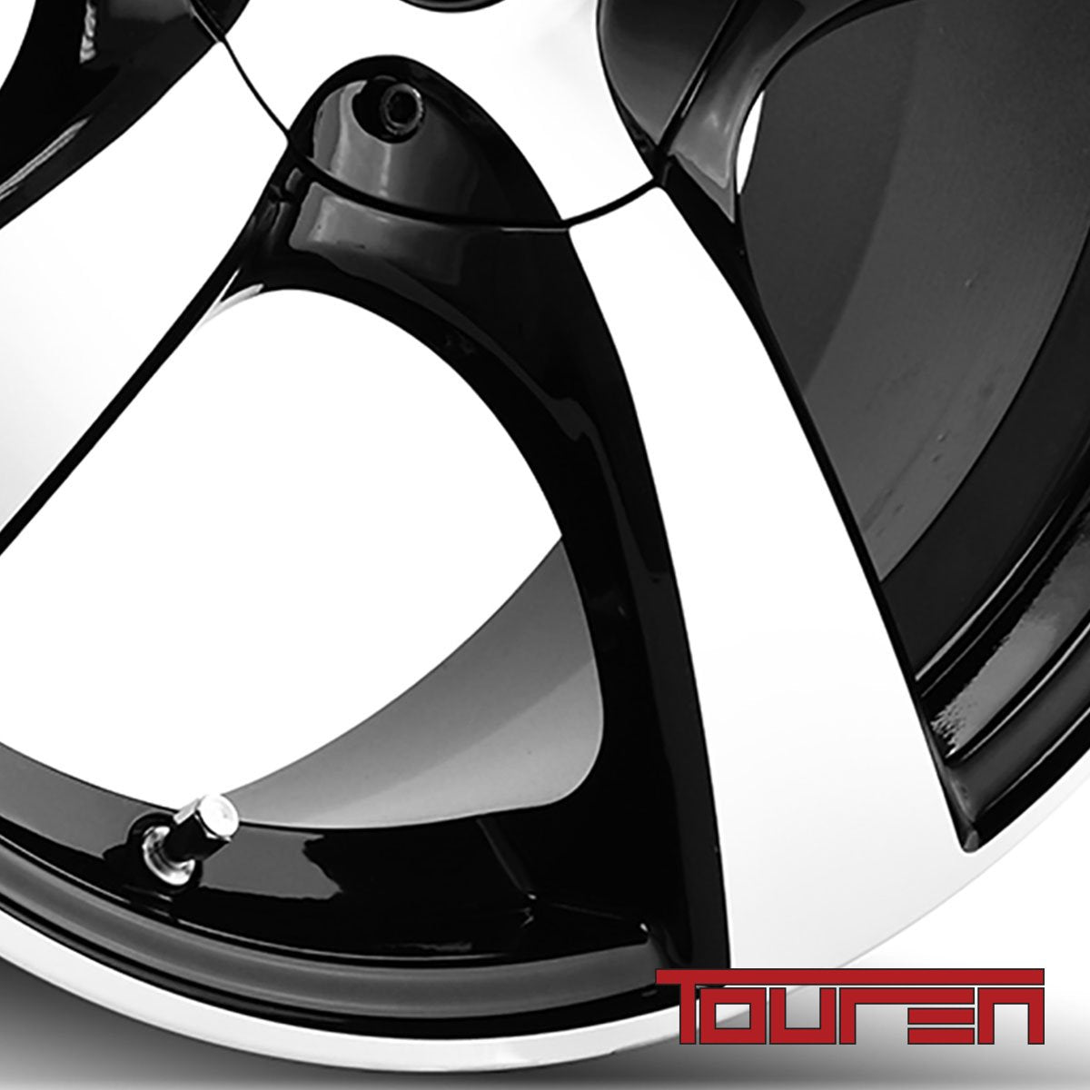 18x8 TR9, Bolt Pattern: 5x5/, Offset: 40, BLACK/MACHINED FACE/MACHINED LIP, set of 1