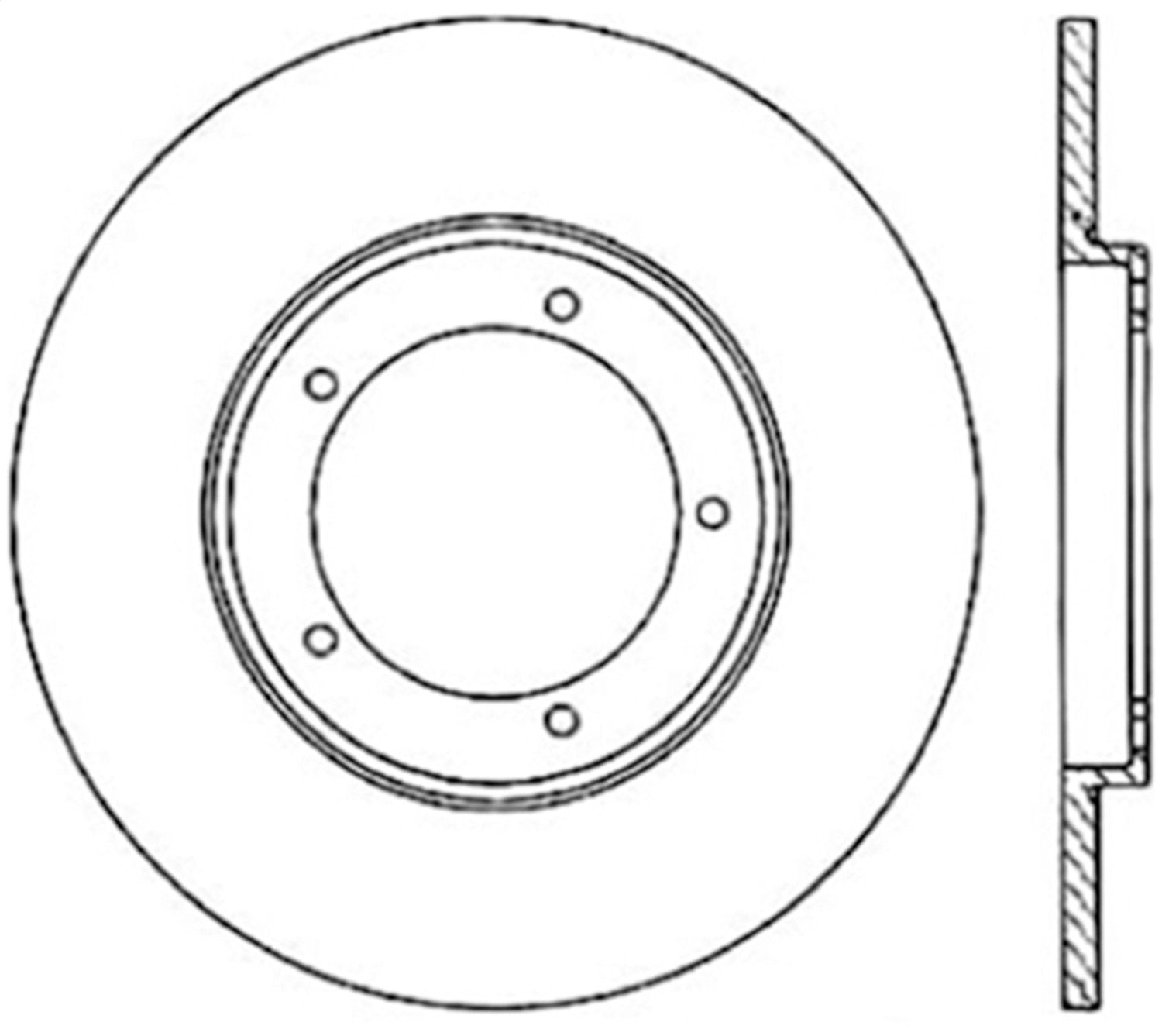 Sport Drilled/Slotted Brake Rotor StopTech 127.37000L (Front Left), 1 Pack