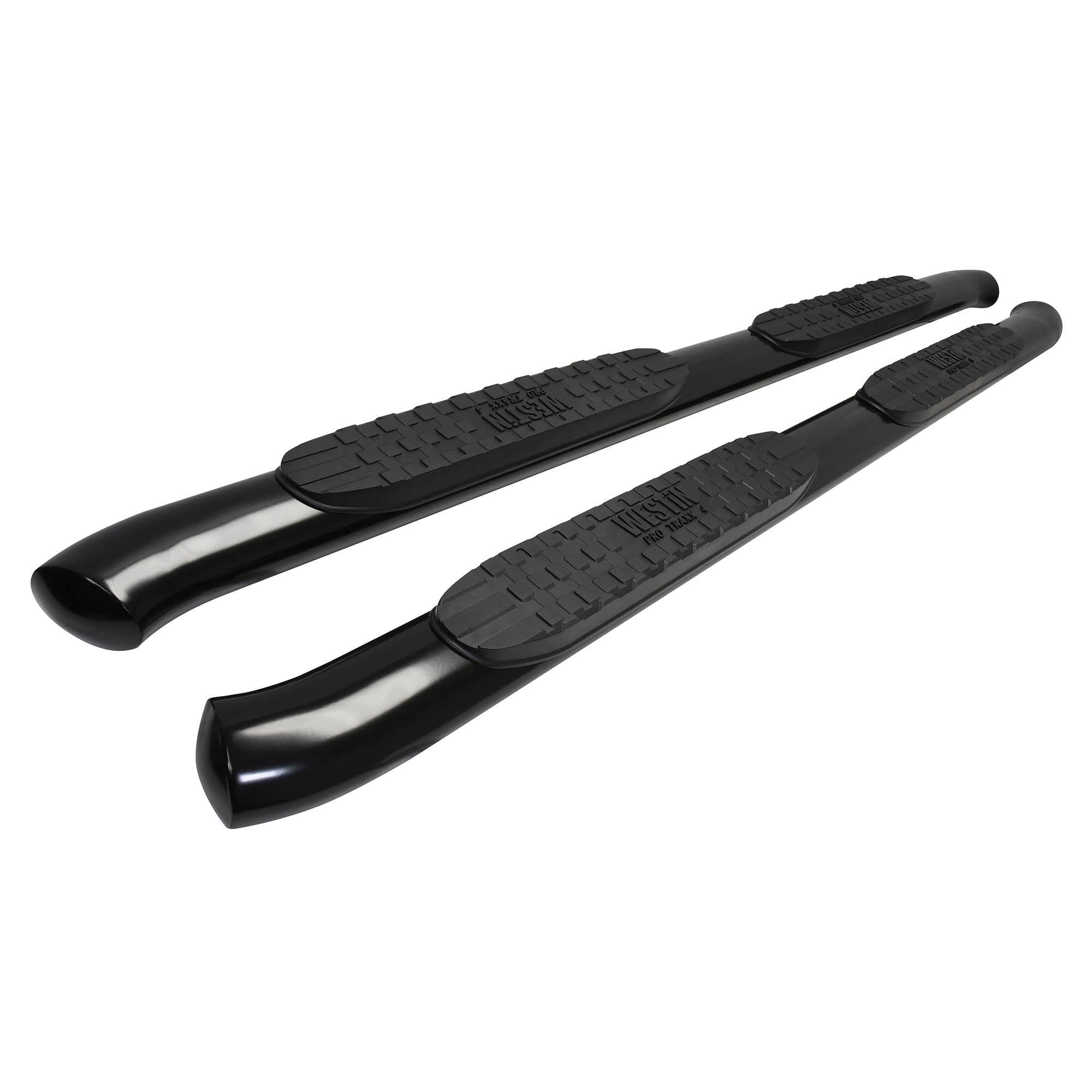 Pro Traxx 4 Oval Nerf Step Bars Westin fits 2022-2023 Frontier Crew Cab Black 1 Pair