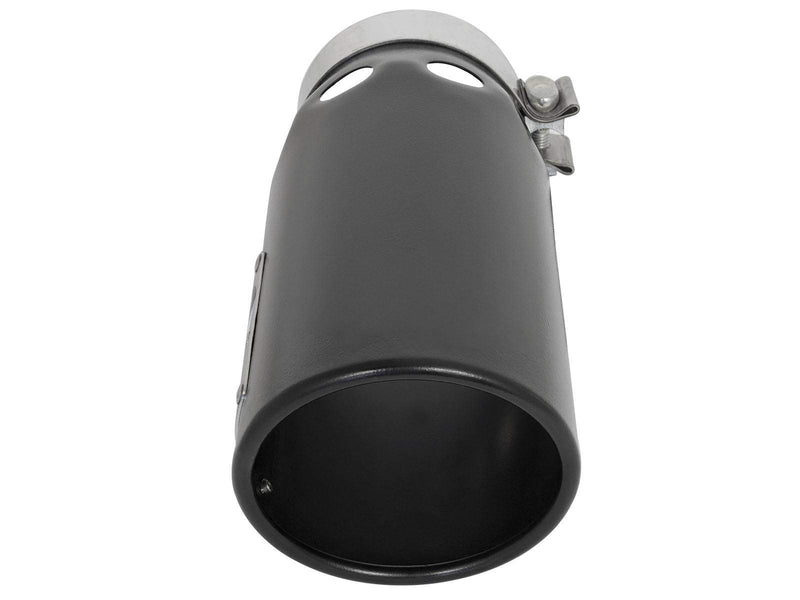 Black Stainless Steel aFe Power Intercooled Tip 49T40501-B121