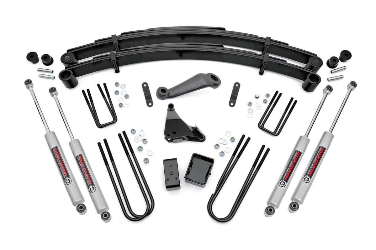 6" Rough Country Lift Kit w/N3 Shocks for 1999-2004 Ford Super Duty 4WD - 49630