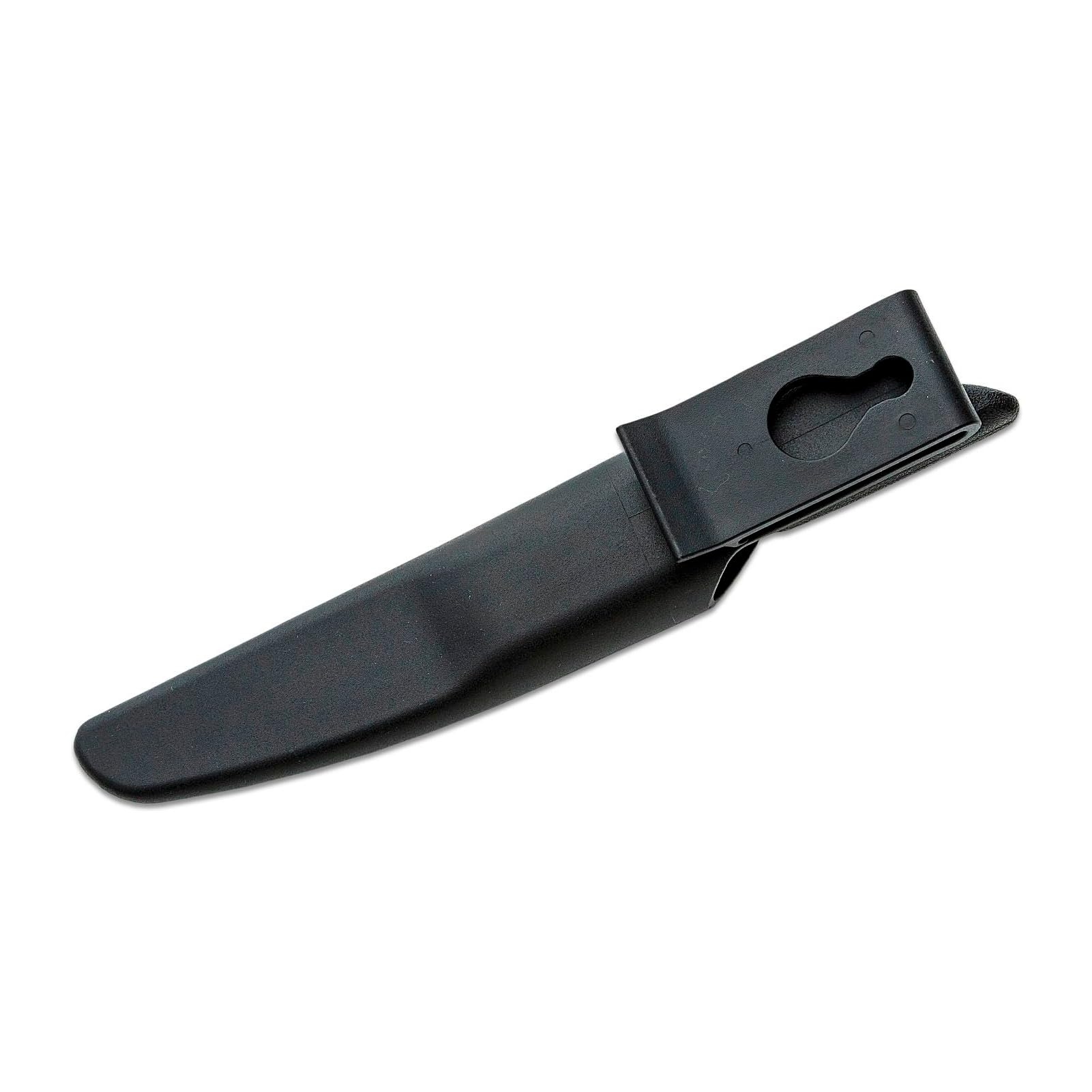 Cold Steel 4" Canadian Belt German 4116 Stainless Steel Fixed Blade Drop Point Outdoor Hunting Utility Knife, 4.5" High Impact Polypropylene Handle, Durable Secure-Ex Sheath Included