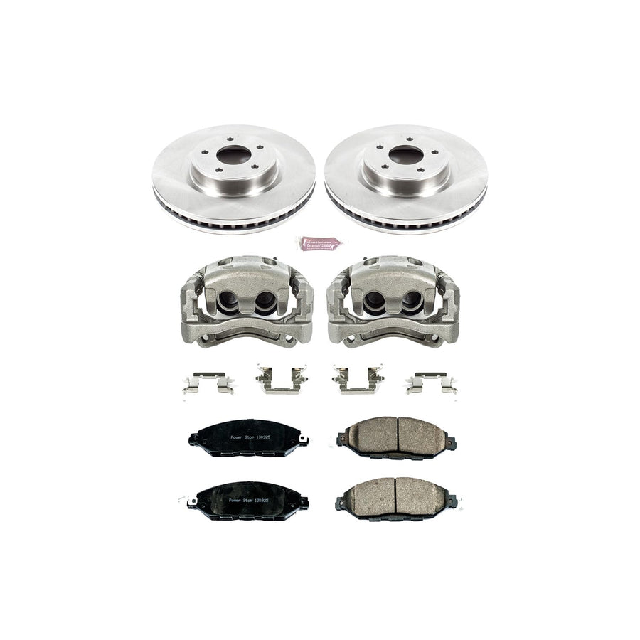 Power Stop 1-Click KCOE6496 Autospecialty Brake Kit with Replacement Calipers