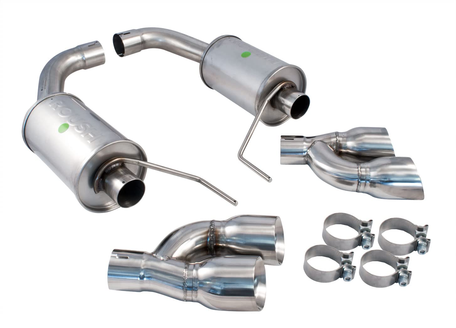 2018-2019 Roush Mustang 5.0L GT Axle-Back Exhaust Kit