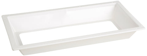 Inner Garnish Specialty Recreation N1430D for Rectangular Skylight Dome, White