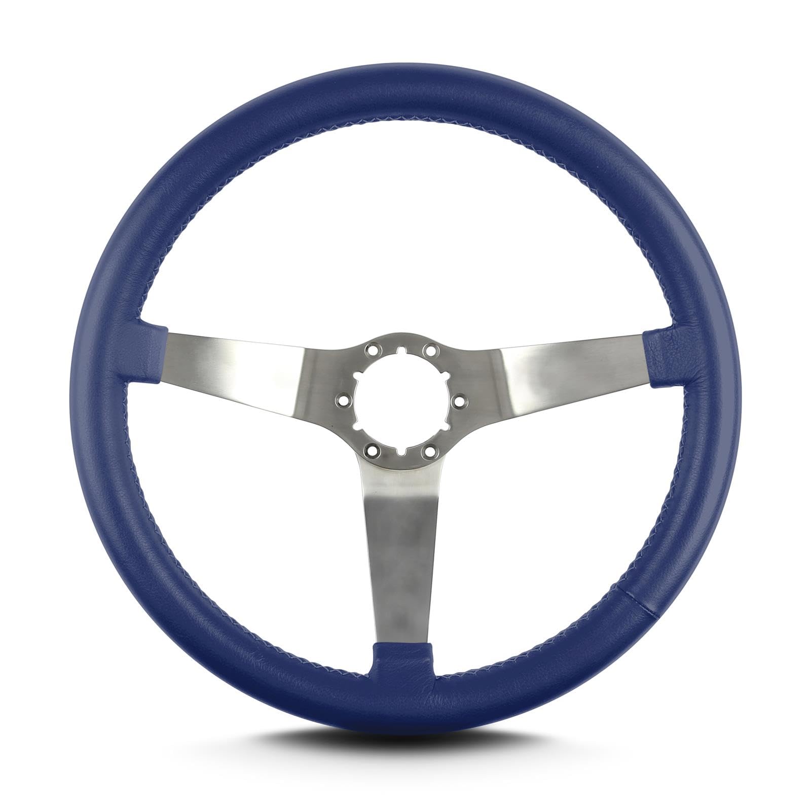 3 14" Brushed Lecarra Vette Standard Grip Blue 65204