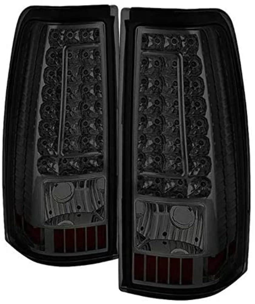 Tail Light Xtune ALT-ON-CS03-G2-LED-SM (Chevy Silverado 1500-2500-3500 03-06 ( Does Not Fit Stepside ) - C-Shape LED s - Smoke)