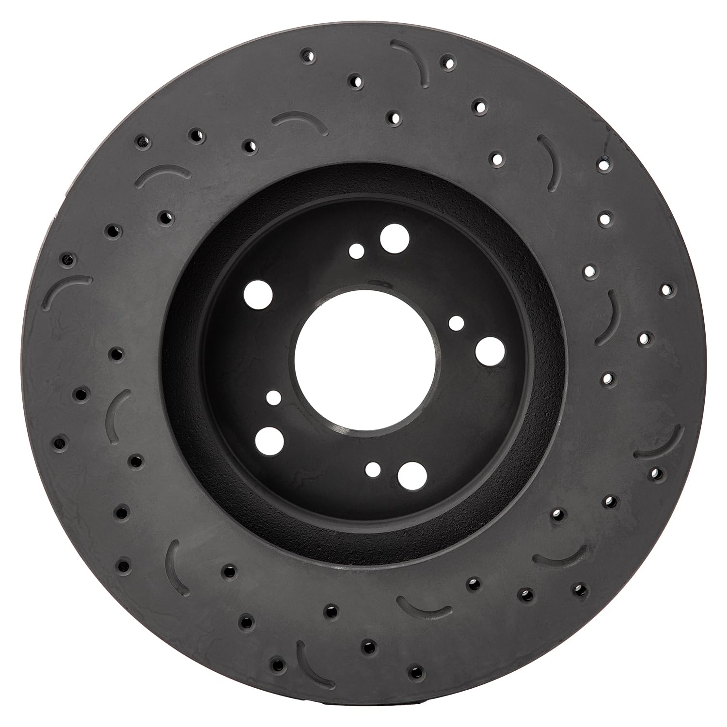 Hawk Performance Cross-Drilled and Slotted HTC5317 Talon Rotors