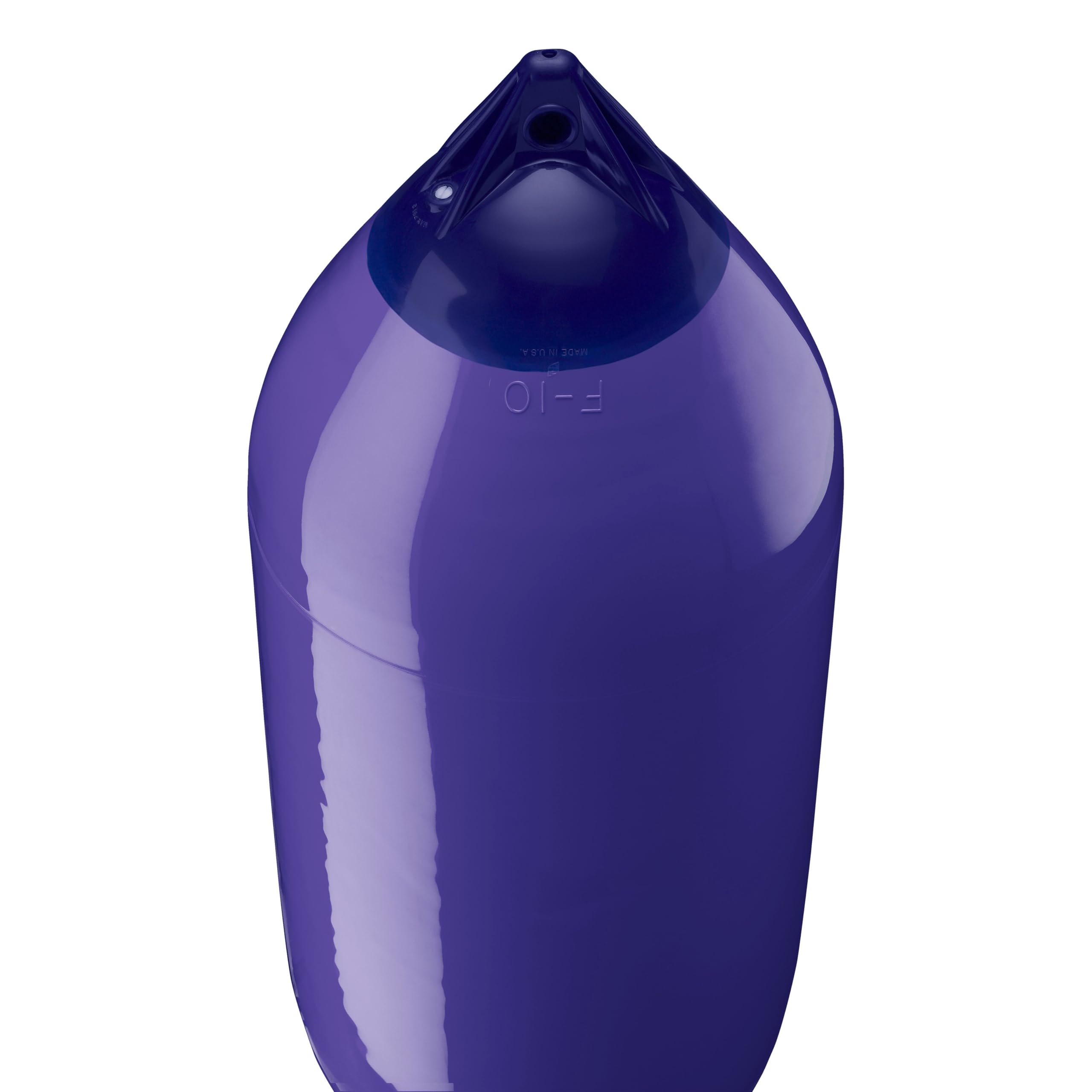 Polyform F-10 Standard Boat Fender F-Series - Blue Ropehold Purple