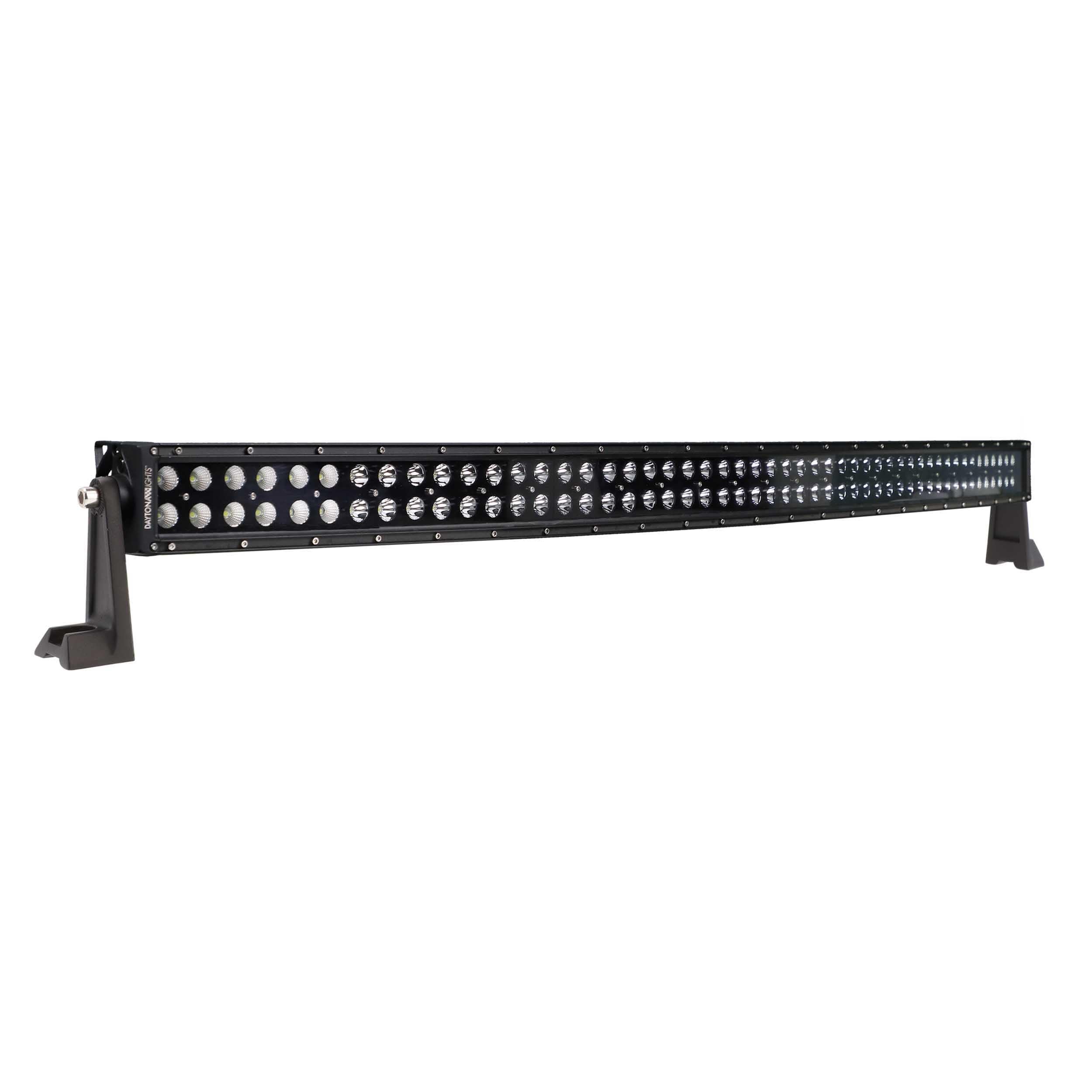 52" Daytona Lights Curved Blackout Dual Row LED Lightbar