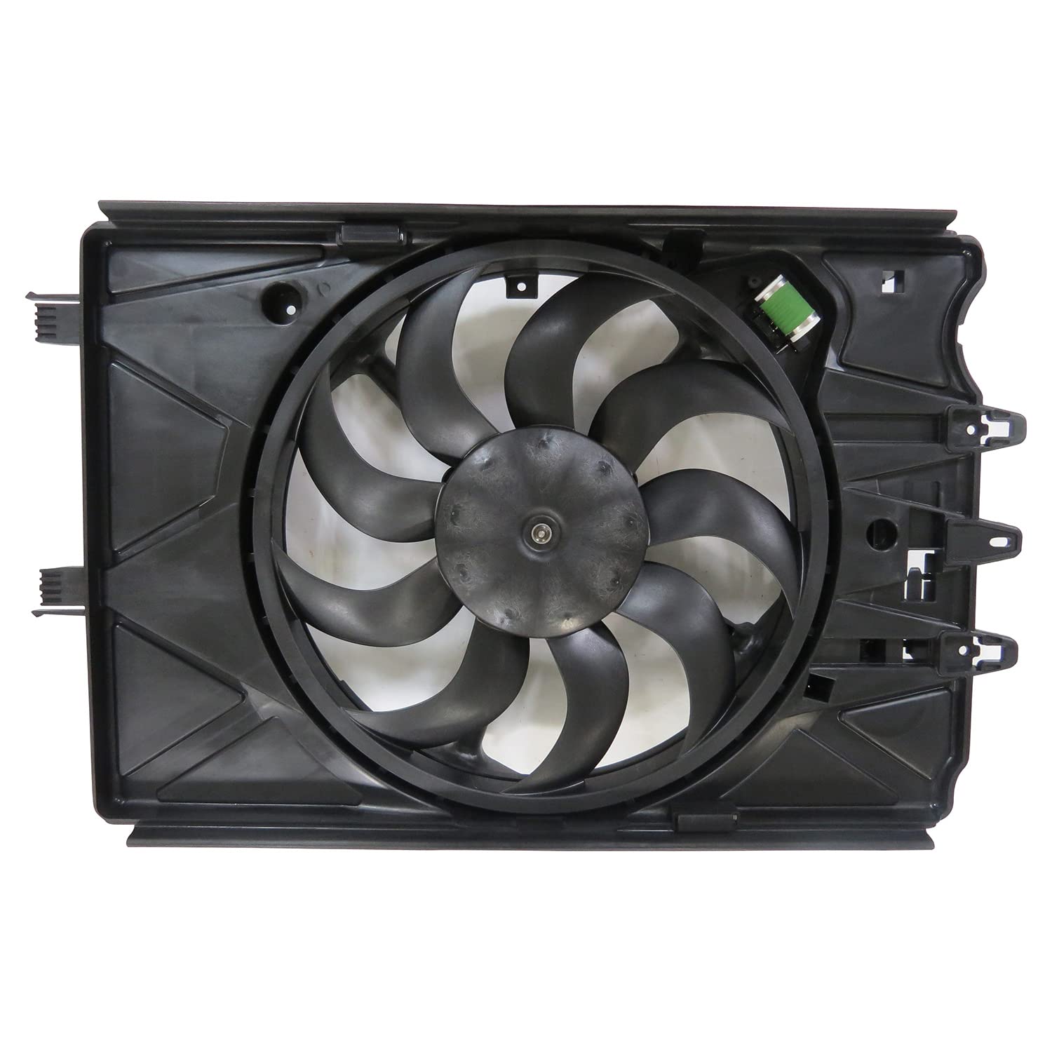 Replacement TYC 623560 Cooling Fan Assembly (FIAT 500L)
