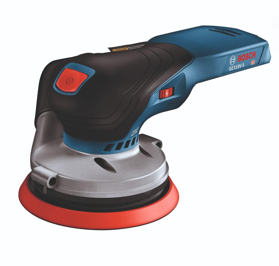 BOSCH 18V GEX18V-5N Brushless 5 Inch Cordless Random Orbit Sander (Bare Tool)