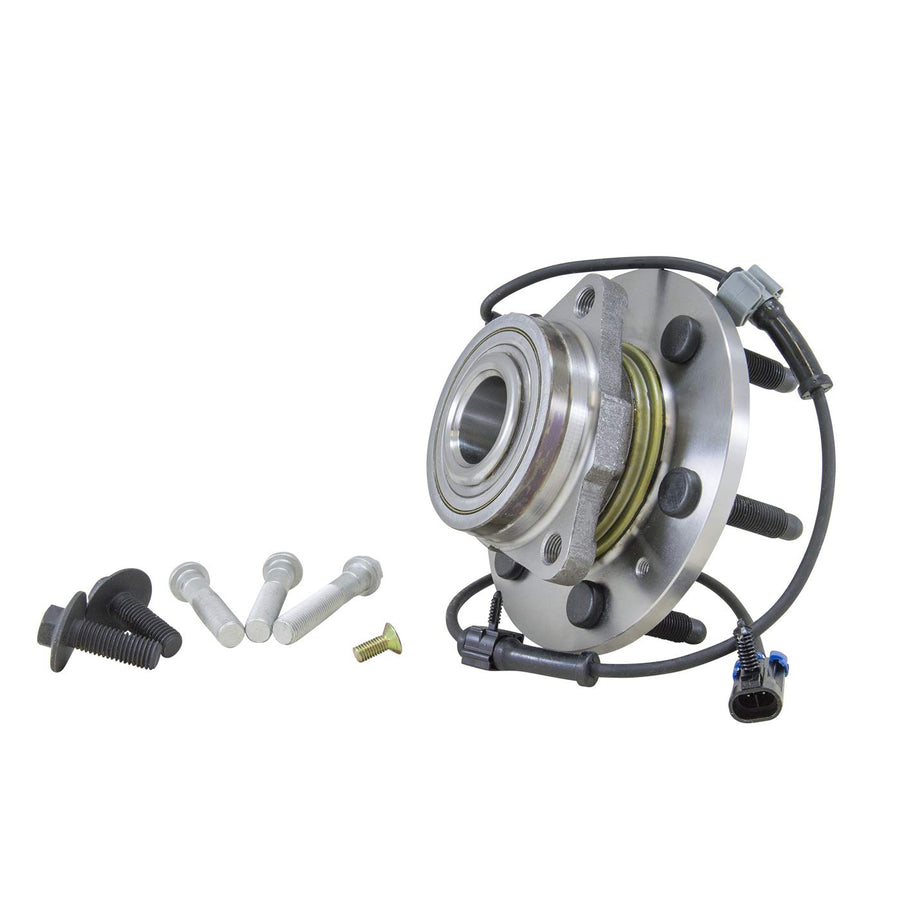 Yukon Gear & Axle Unit Bearings YB U515036 & hub assembly for 1999-2014 GM 1/2 Ton Front