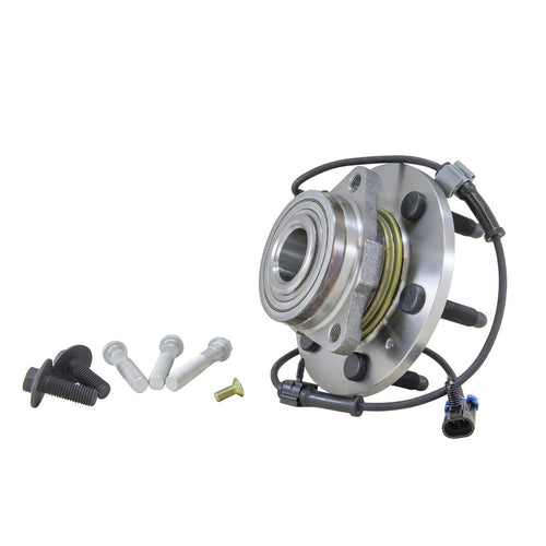 Yukon Gear & Axle Unit Bearings YB U515036 & hub assembly for 1999-2014 GM 1/2 Ton Front