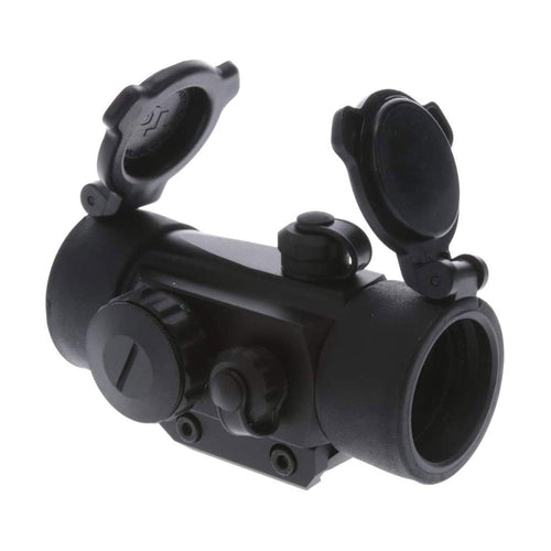 Dual-Color TRUGLO 1x30mm 5-MOA Hunting Durable Lightweight Waterproof Fogproof Shock Resistant Adjustable Aluminum Red / Green Dot Sight Flip-Up Lens Caps Included