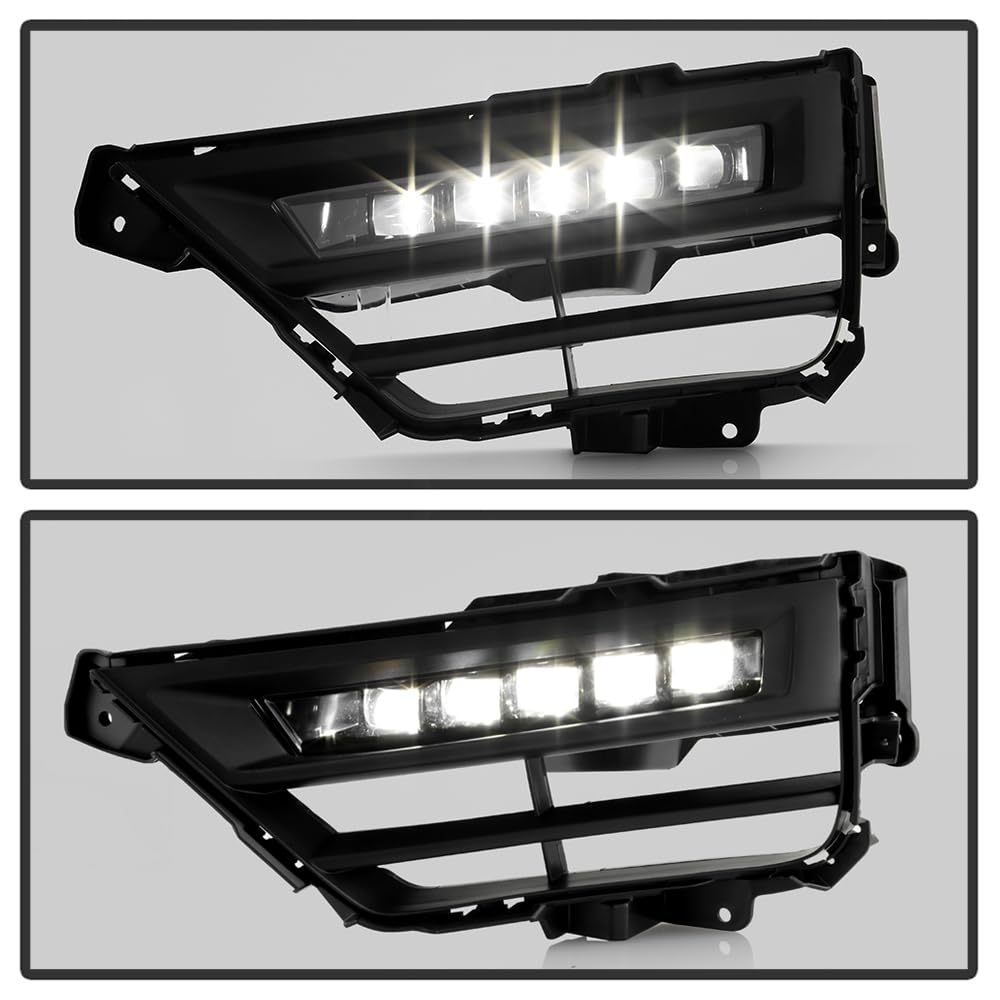 Chrysler 300 Halogen Only (OE) 2015-2023 Chrome Bezel Passenger Side H (Will Not Fit HID Models)
