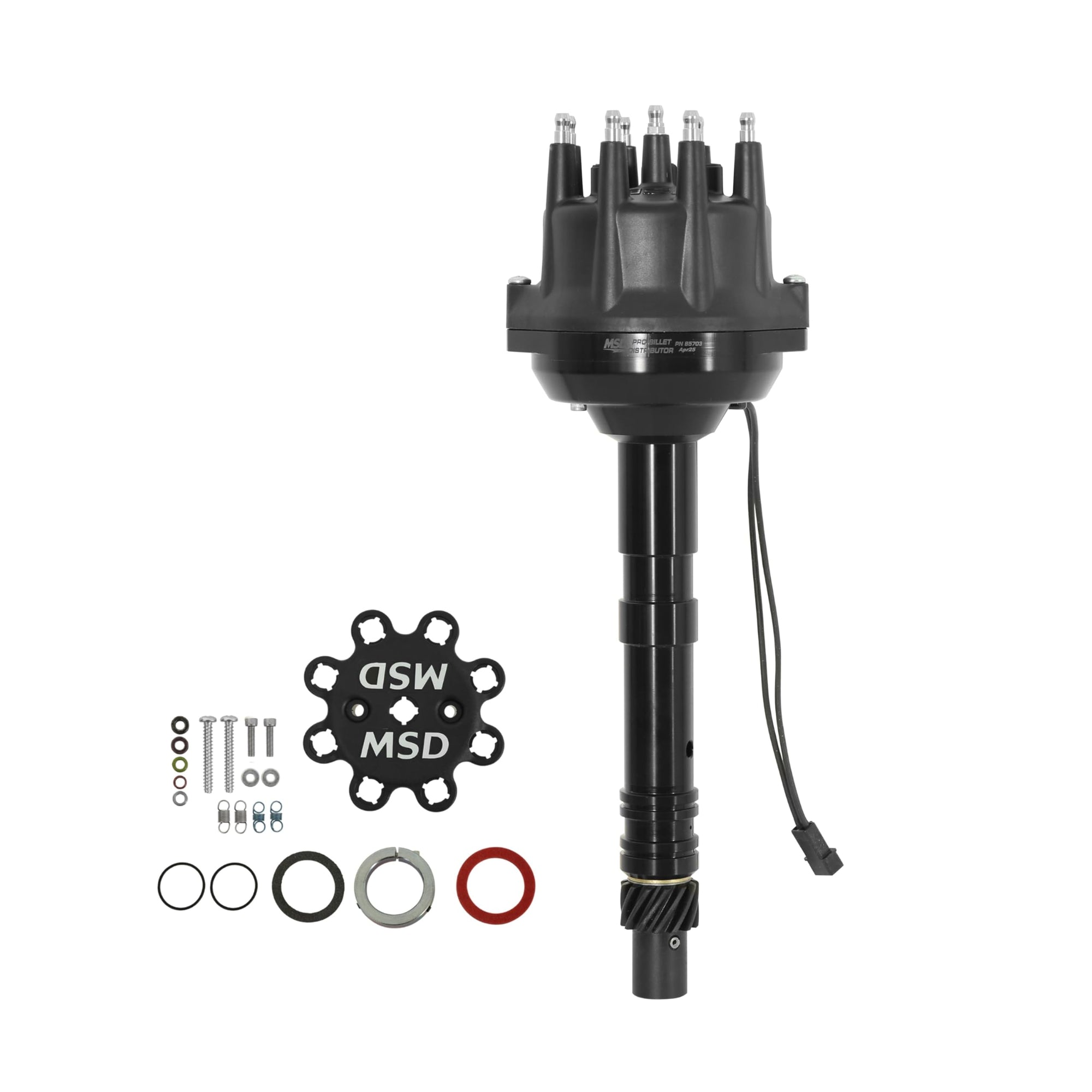 Pro-Billet MSD Small Diameter Distributor Black 85703