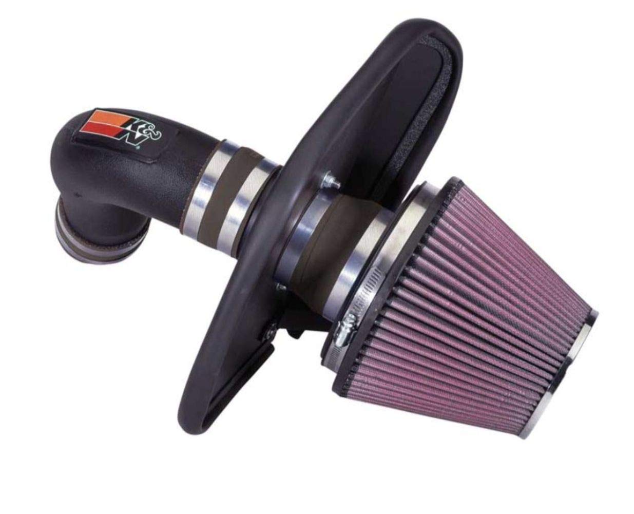 Cold Air Intake System K&N: High-Flow Air-Filter, Increase Performance & Horsepower: Compatible with 2003-2004 CADILLAC CTS, 57-3040