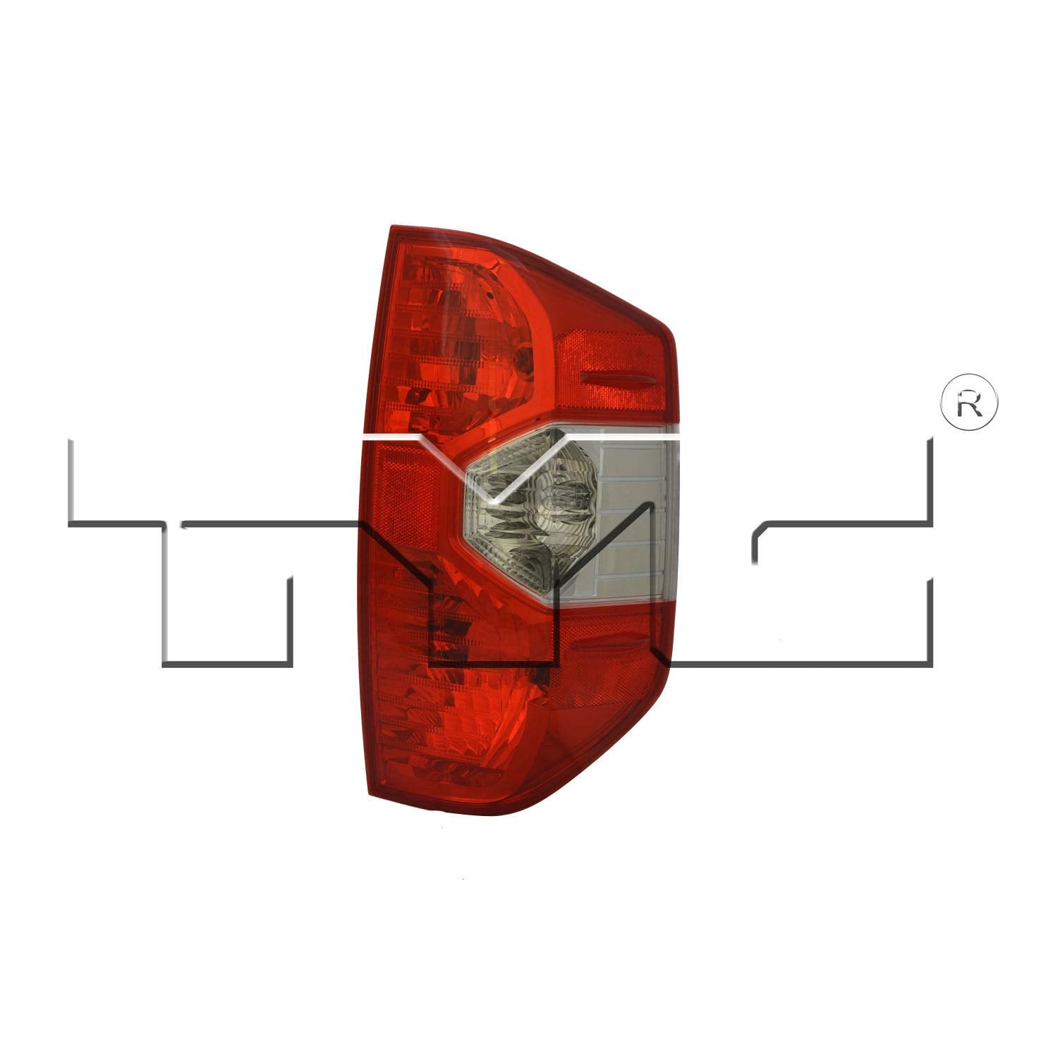 Right TYC Tail Light Assembly Compatible with 2014-2021 Toyota Tundra