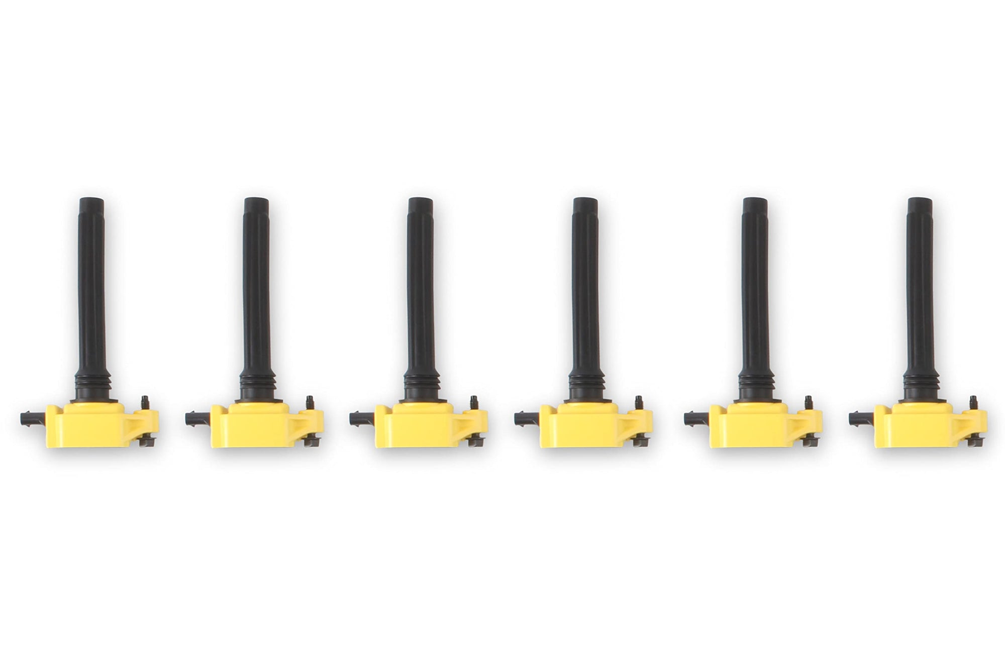 SuperCoil ACCEL 140648-6 Ignition Coil - Yellow - 6-Pack