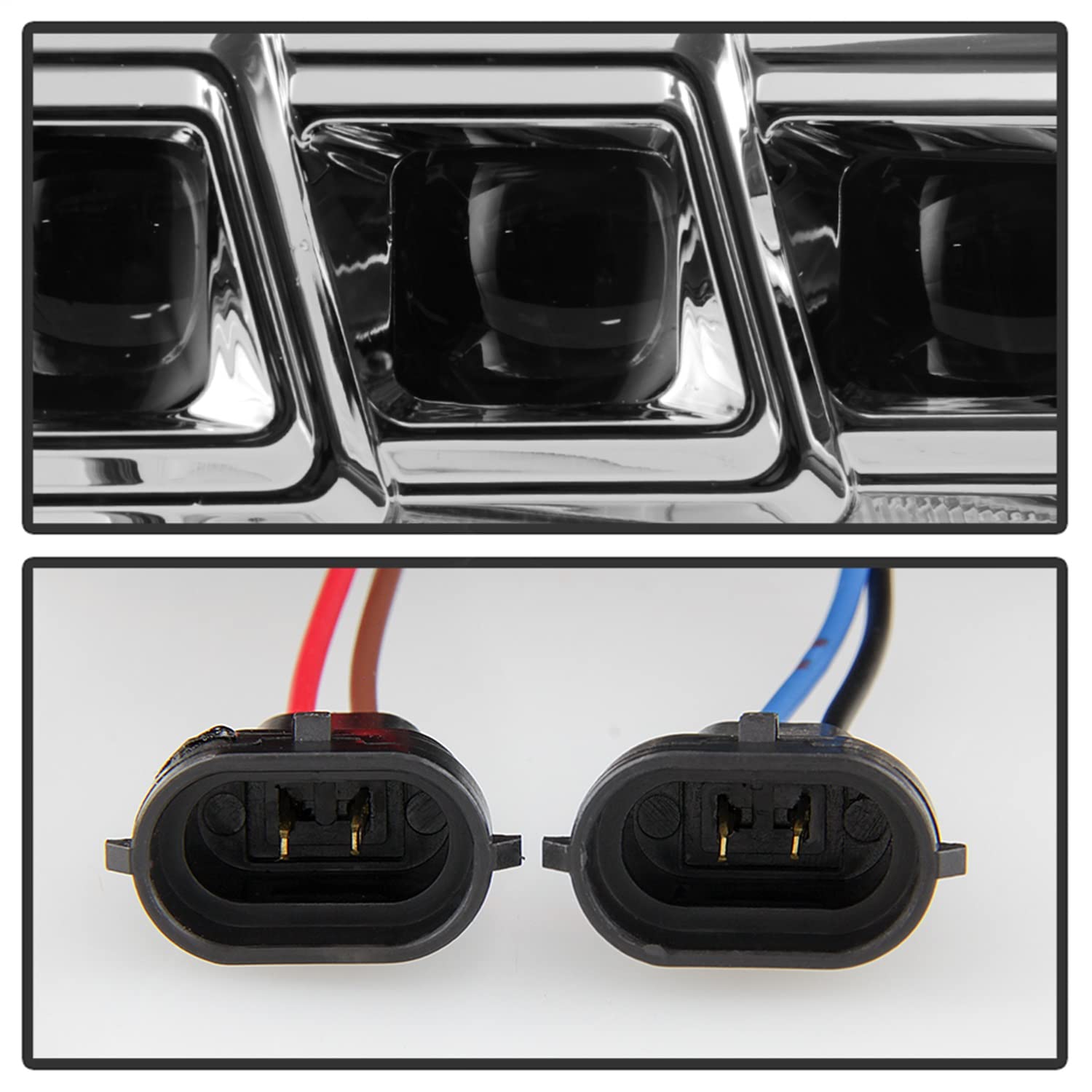 Projector Headlight Spyder - (PRO-YD-TT16LEDAP-C) Apex
