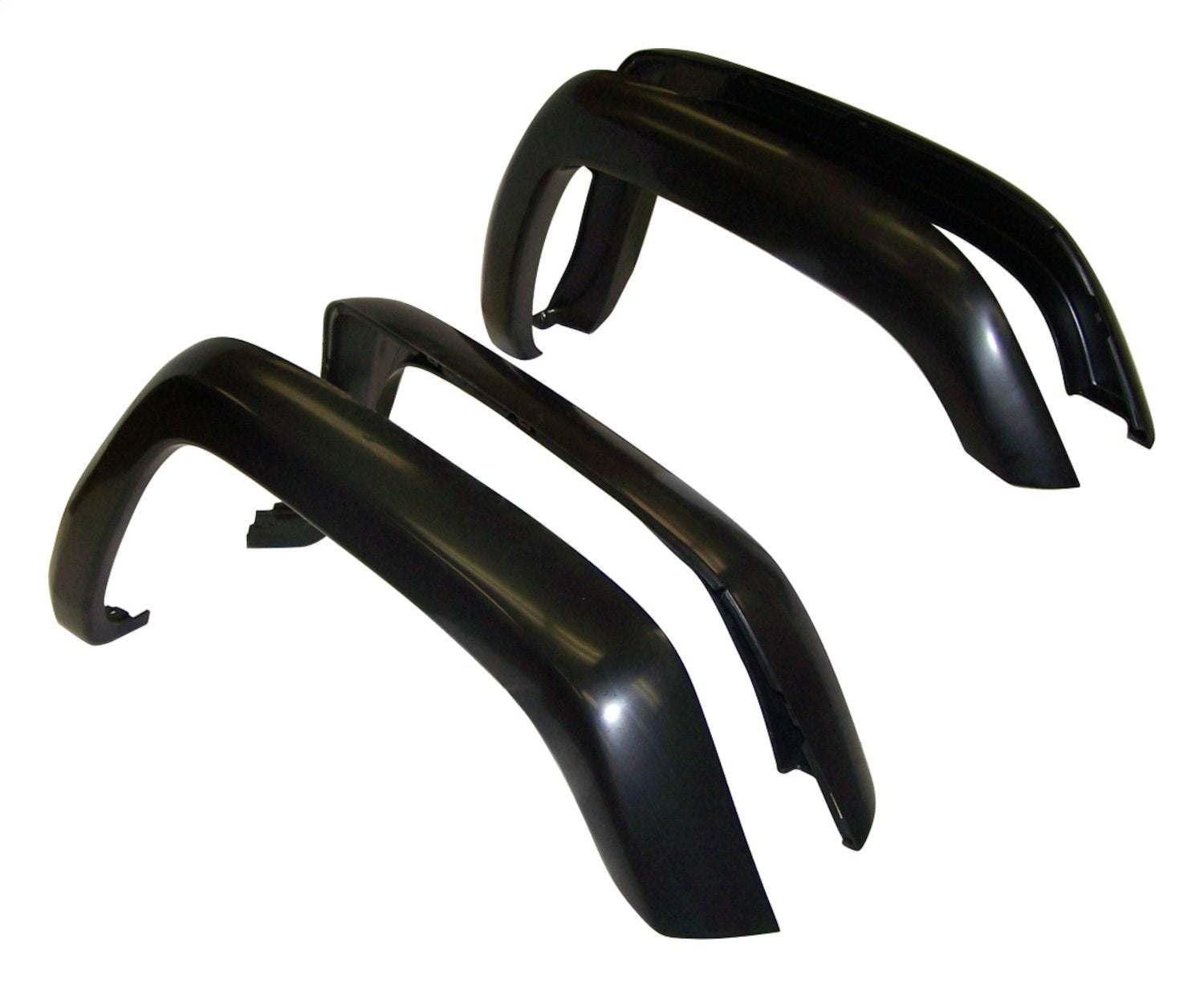 5FWK Crown Automotive Fender Flare Kit GLOSS BLACK For 1997-01 Jeep Cherokee XJ