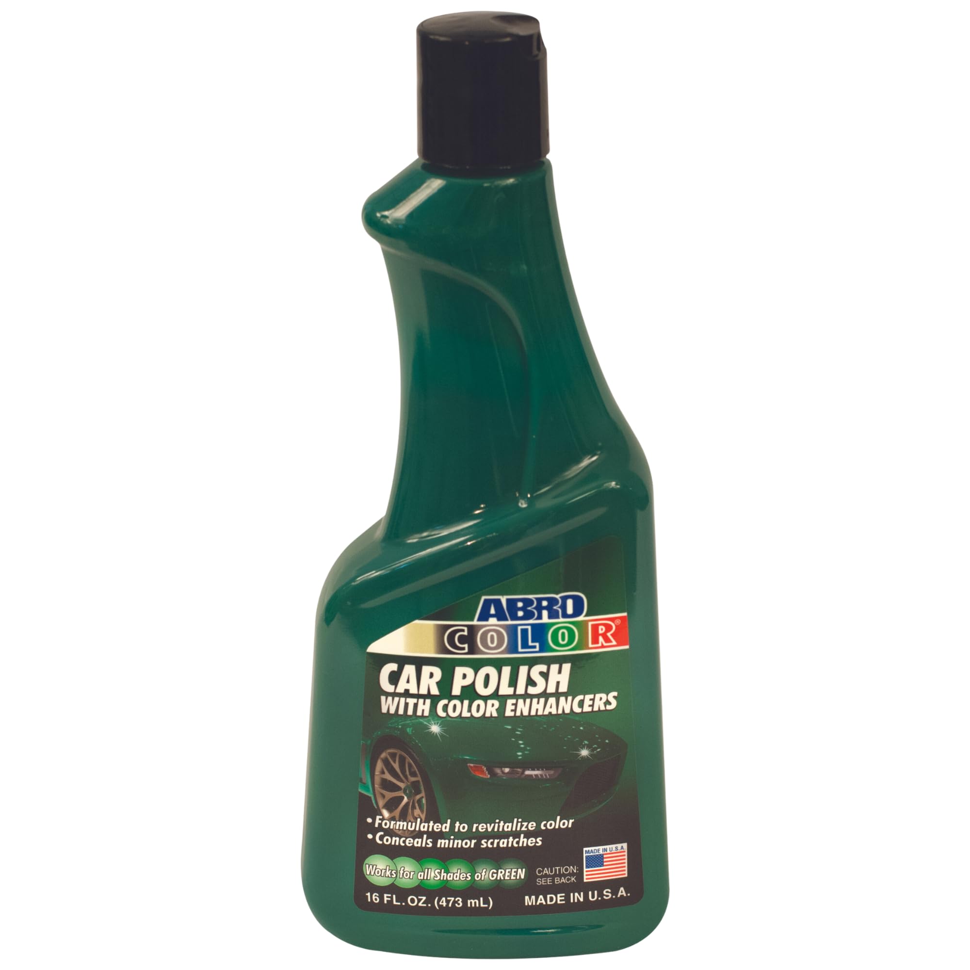 Car Polish ABRO Green: Scratch Remover for Vehicles and Paint Scratch Repair Restorer Wax, Polishing Compound for Car Detailing, Paint Scratch Repair for Vehicles, Scratch Remover 16oz.