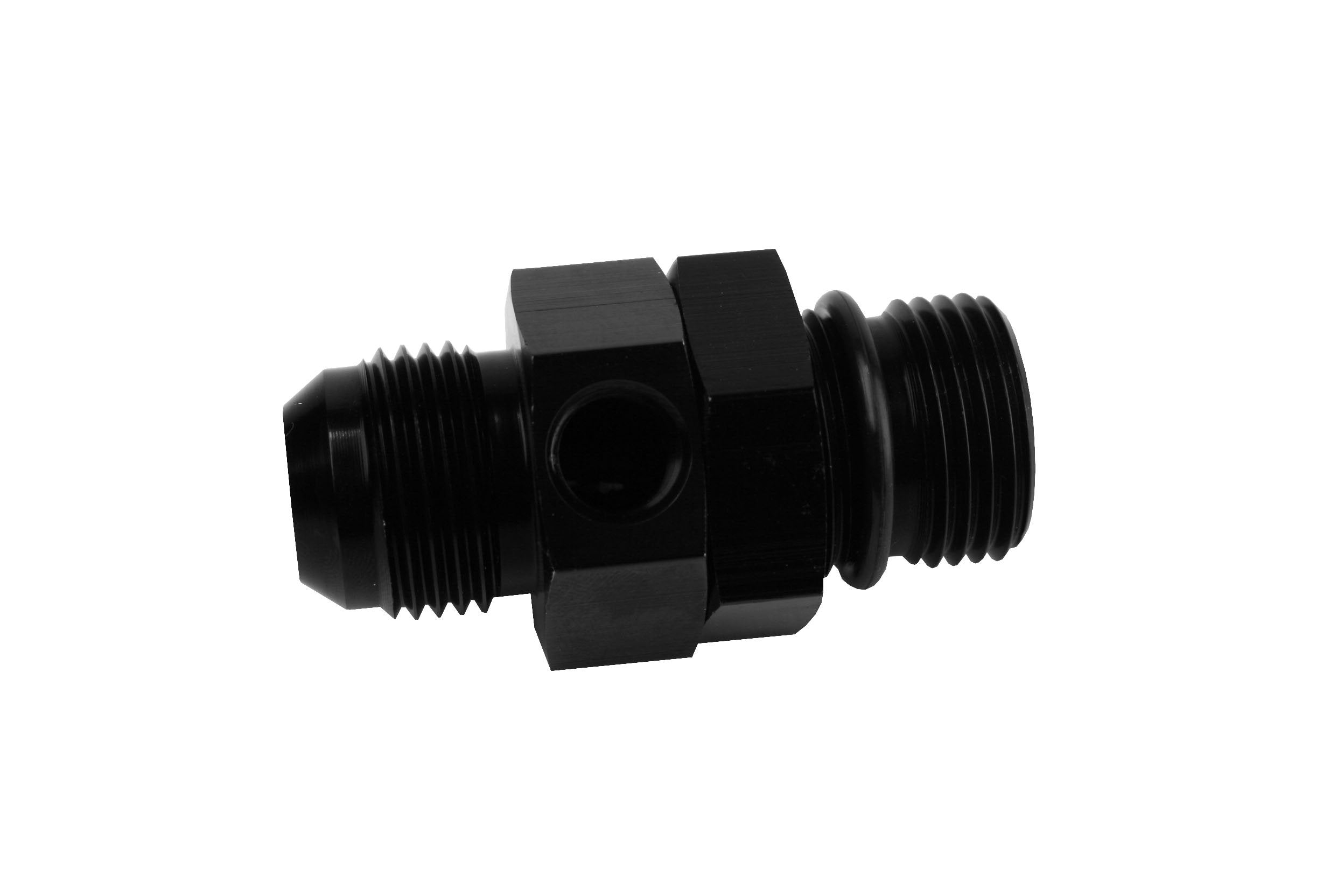 Fitting, Aeromotive 15742 Union, AN-12, 1/8-NPT Port